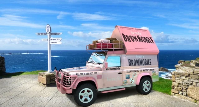 Roll up, roll up, for the Benefit BrowMobile