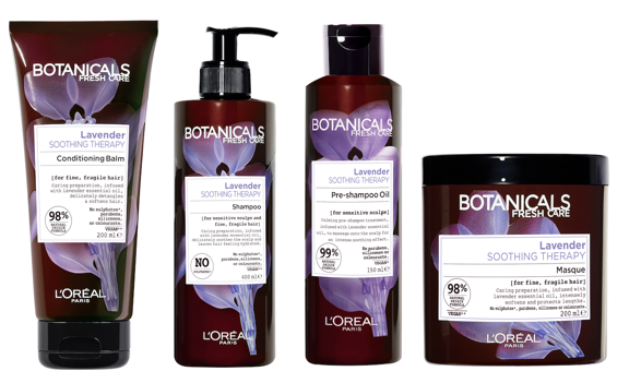 kuvert frugtbart kyst L'Oréal Botanicals Fresh Care Soothing Lavender haircare — Beauty Bible