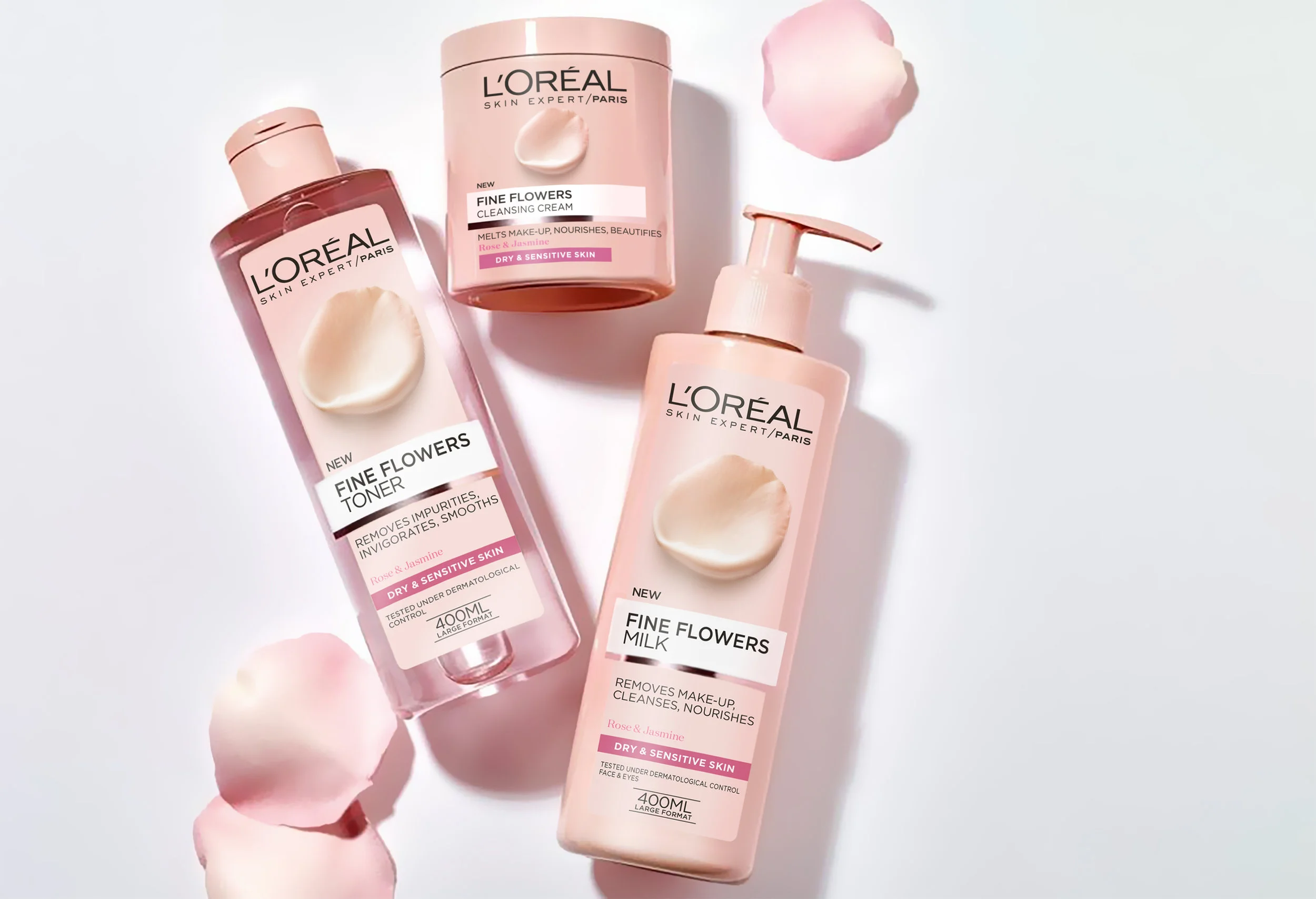 loreal flower cleansing oil