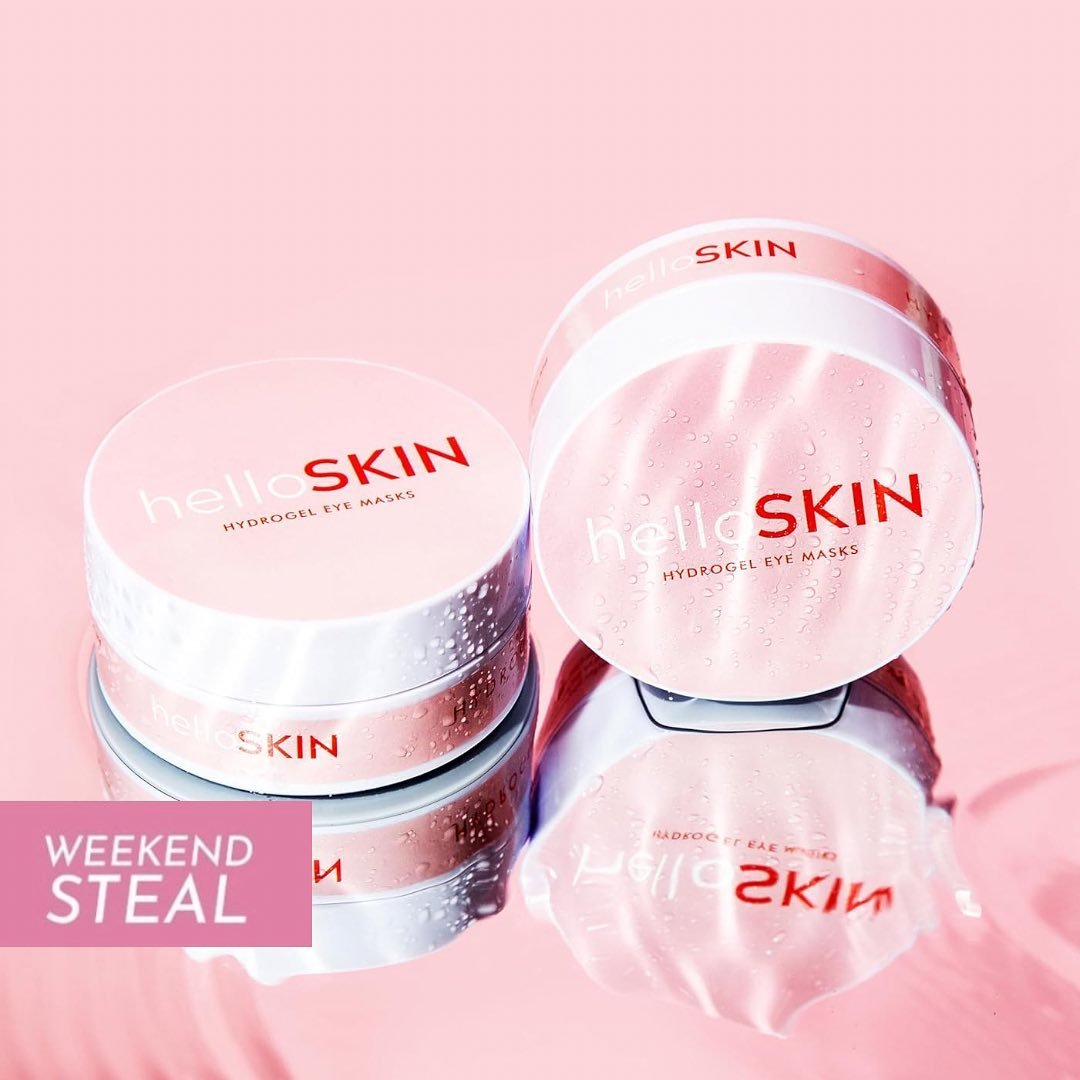 Beauty Bible Weekend Steal: @thehelloskinco Hydrogel Eye Masks 🤩

They&rsquo;re a fantastic little pick-up when eyes are looking a bit tired and puffy and (in particular), dehydrated. 

These little comma-shaped gel patches are powered by caffeine, 