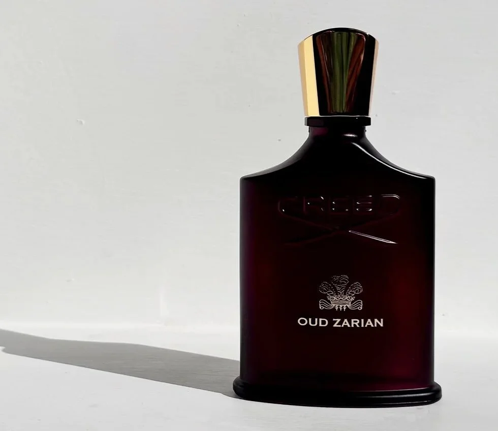 Jo&rsquo;s Scent Notes: @creedfragrance Oud Zarian 💕

Instead of being heavy or overpowering, the 80-year-old aged Jalali oud gives structure to waves of rose, incense, and warm woods. The result is soft, elegant, and incredibly long-lasting (Jo cou