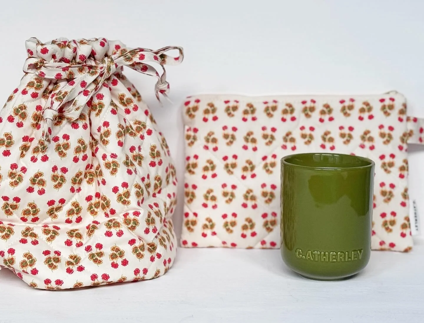 Our fab find this week is @c.atherleylondon with the beautiful Red Zonal bags ❤️

We were JUST starting to begin to maybe think about Christmas (yikes) when these landed on the desk &ndash; the latest design from C.Atherley, Cath Kidston Padgham MBE&