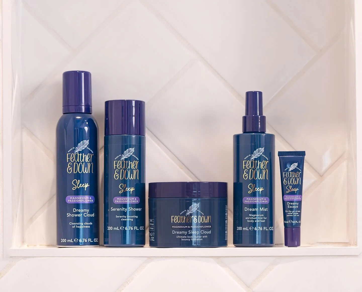 WIN Feather &amp; Down&rsquo;s new magnesium-powered sleep range (worth &pound;56)! ✨

Feather &amp; Down fans will be delighted to hear that we&rsquo;re giving away seven sets of the brand&rsquo;s brand-new Magnesium &amp; Passionflower collection -