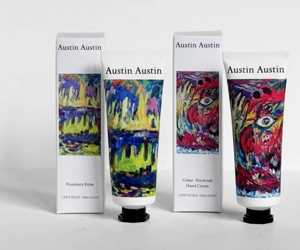 Fab Find of the Week: @austinaustinorganic new handcare ✨

These recently caught our eye. Literally, with their arty packaging &ndash; a world apart from the sleek, Jean Cocteau-esque illustrated style that we have come to know the British organic br