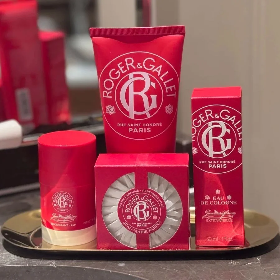 Beauty Steal: @rogergallet Jean Marie-Farina Cologne treats ✨

Roger &amp; Gallet Jean-Marie Farina Eau de Cologne isn&rsquo;t just lovely - it&rsquo;s the original Eau de Cologne. Created in the 18th century by Jean-Marie Farina, it was all about br
