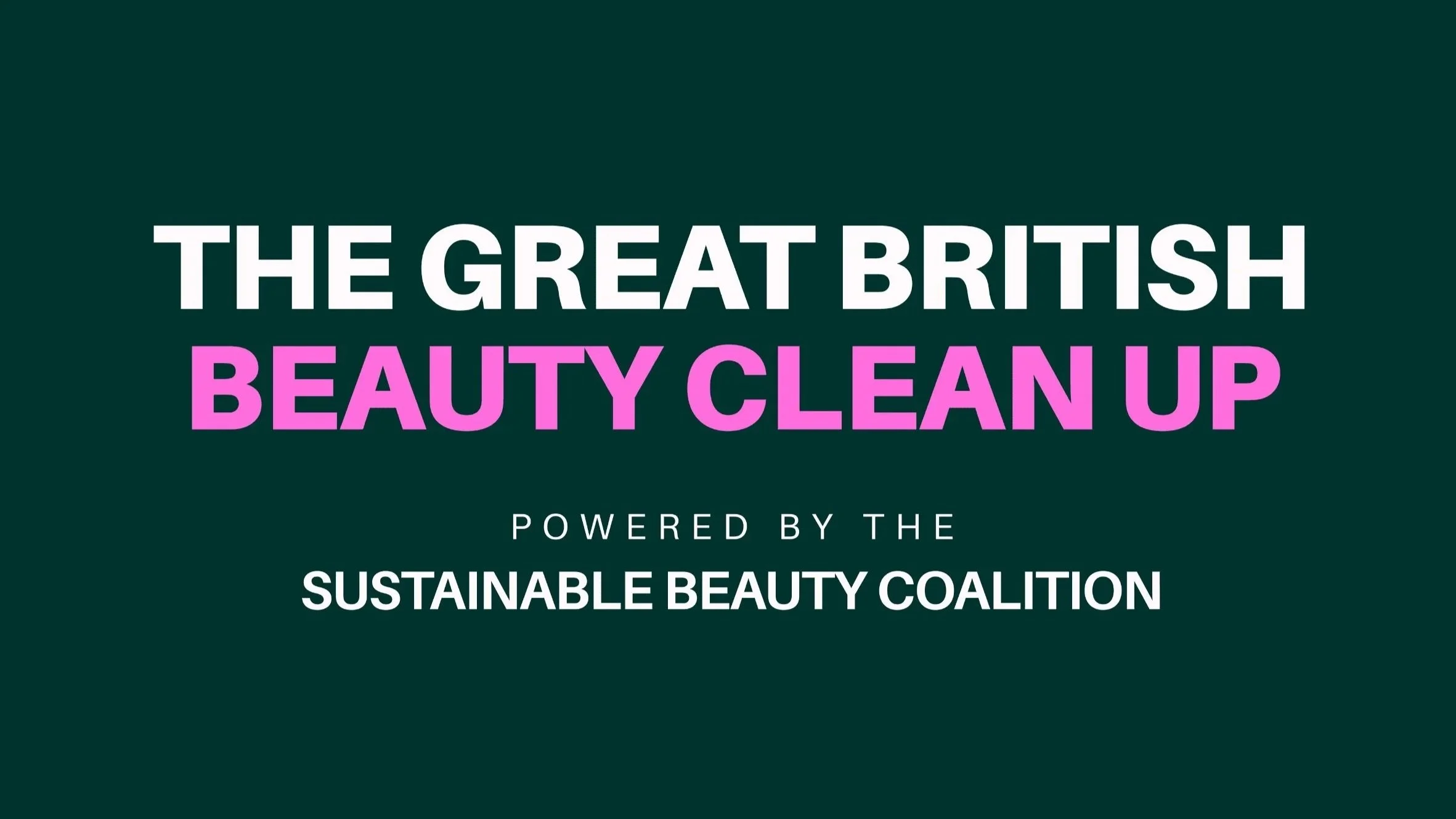 The Great British Beauty Clean Up 2026 – who's in?