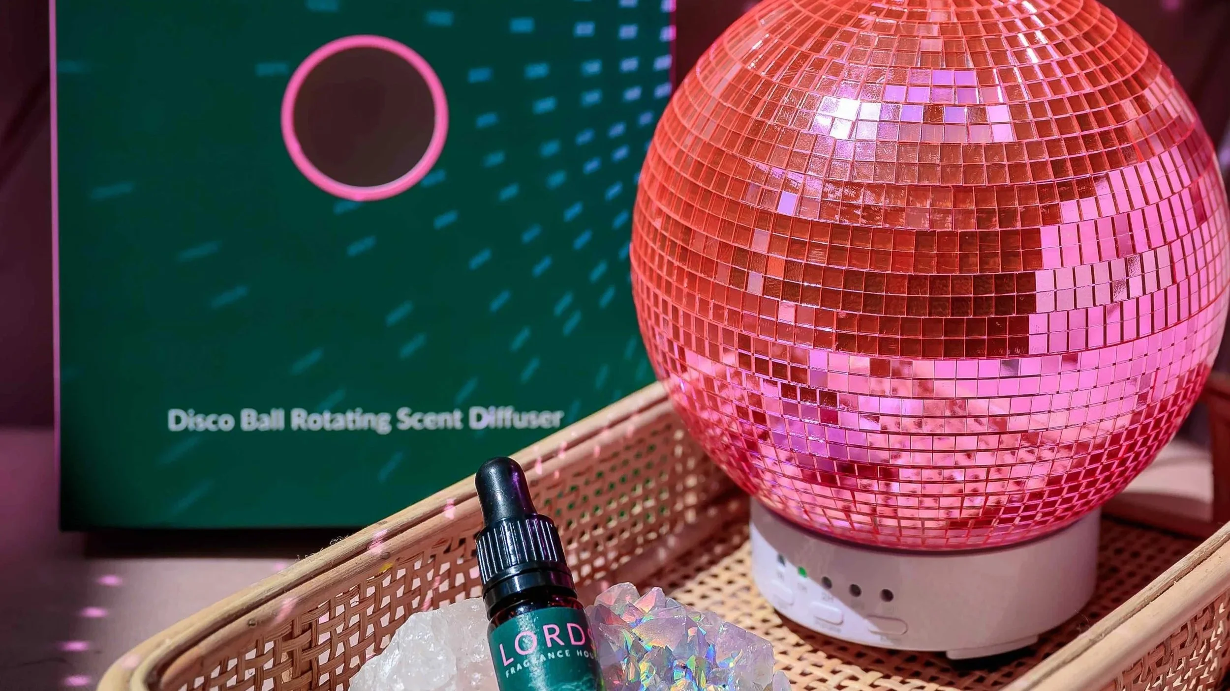 Fab Find of the Week: LORDS Fragrance Disco Ball Rotating Diffuser