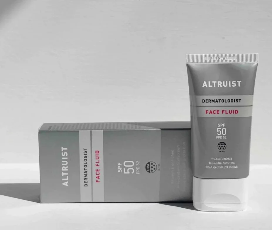 Beauty Steal: @altruistsun Face Fluid SPF50 🌞✨

A proper, dermatologist-created daily sunscreen, for around a tenner or so. That&rsquo;s worth sharing.

We&rsquo;ve been hearing the buzz about Altruist Face Fluid SPF50 for a while, now, and it was t