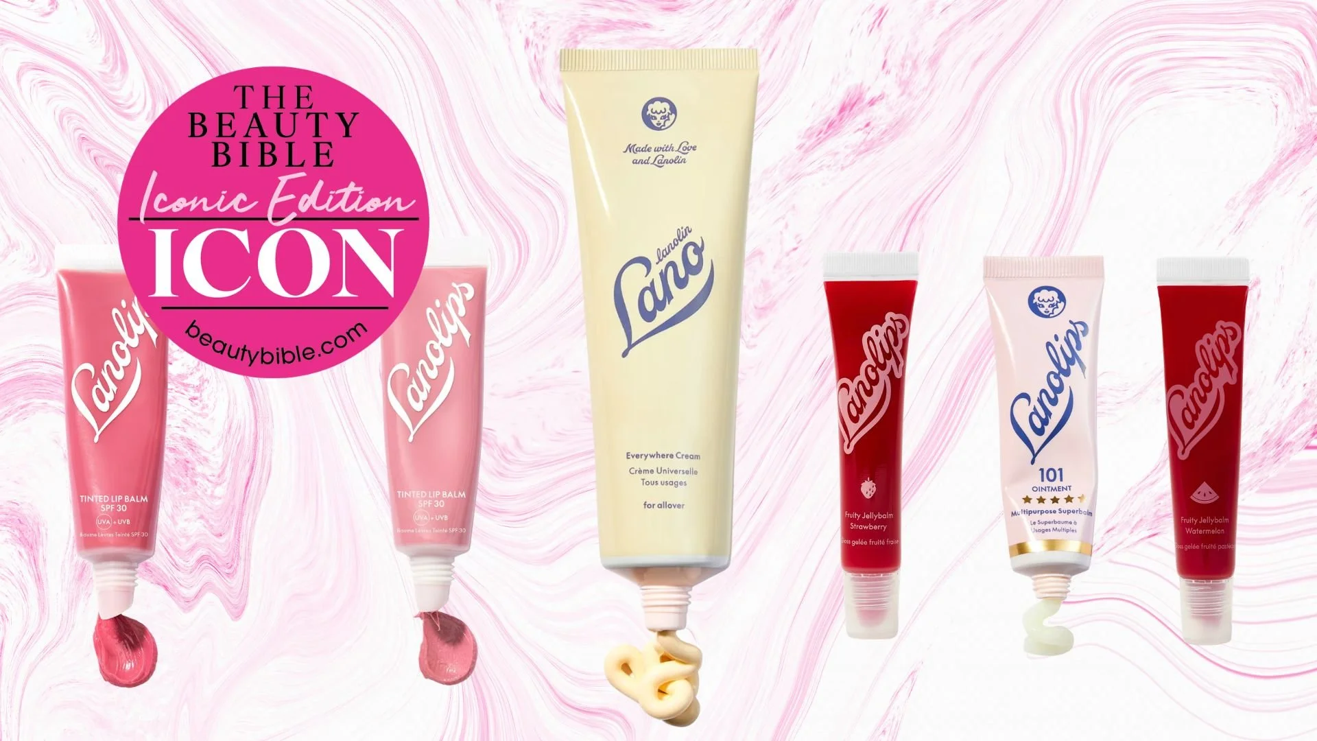 WIN Lanolips 'Icon' plus a fab bundle of skin-saving treats (worth almost £58)