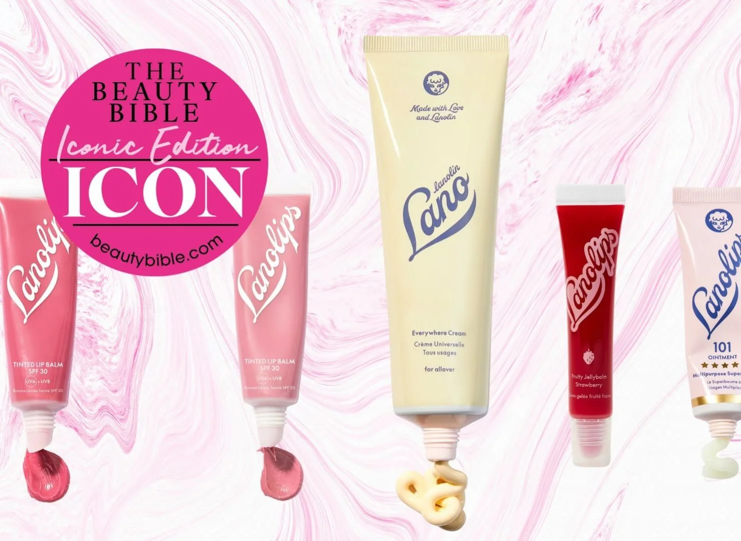 🤩 WIN @lanolips &lsquo;Icon&rsquo; plus a fab bundle of skin-saving treats (worth almost &pound;58) 👄

To celebrate the iconic status of Lanolips Tinted Lip Balm SPF30 in our new Beauty Bible: The Iconic Edition, we have FIVE fabulous Lanolips bund