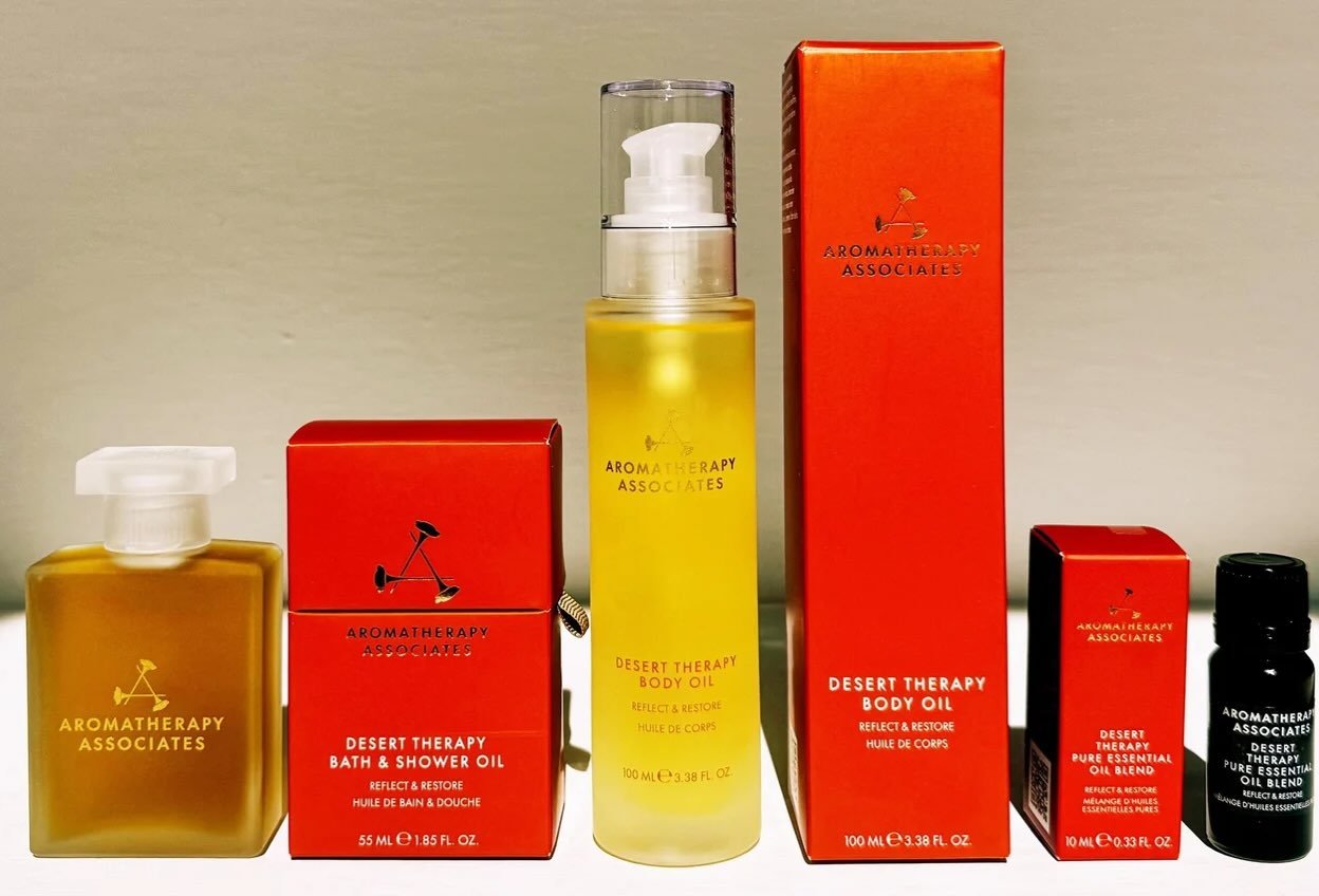 A new aromatic adventure 🌵✨

Meet @aromatherapyassociates Desert Therapy - the brand&rsquo;s first entirely new blend in seven years, and a wonderfully unexpected addition to its iconic collection.

Inspired by the stillness and elemental beauty of 