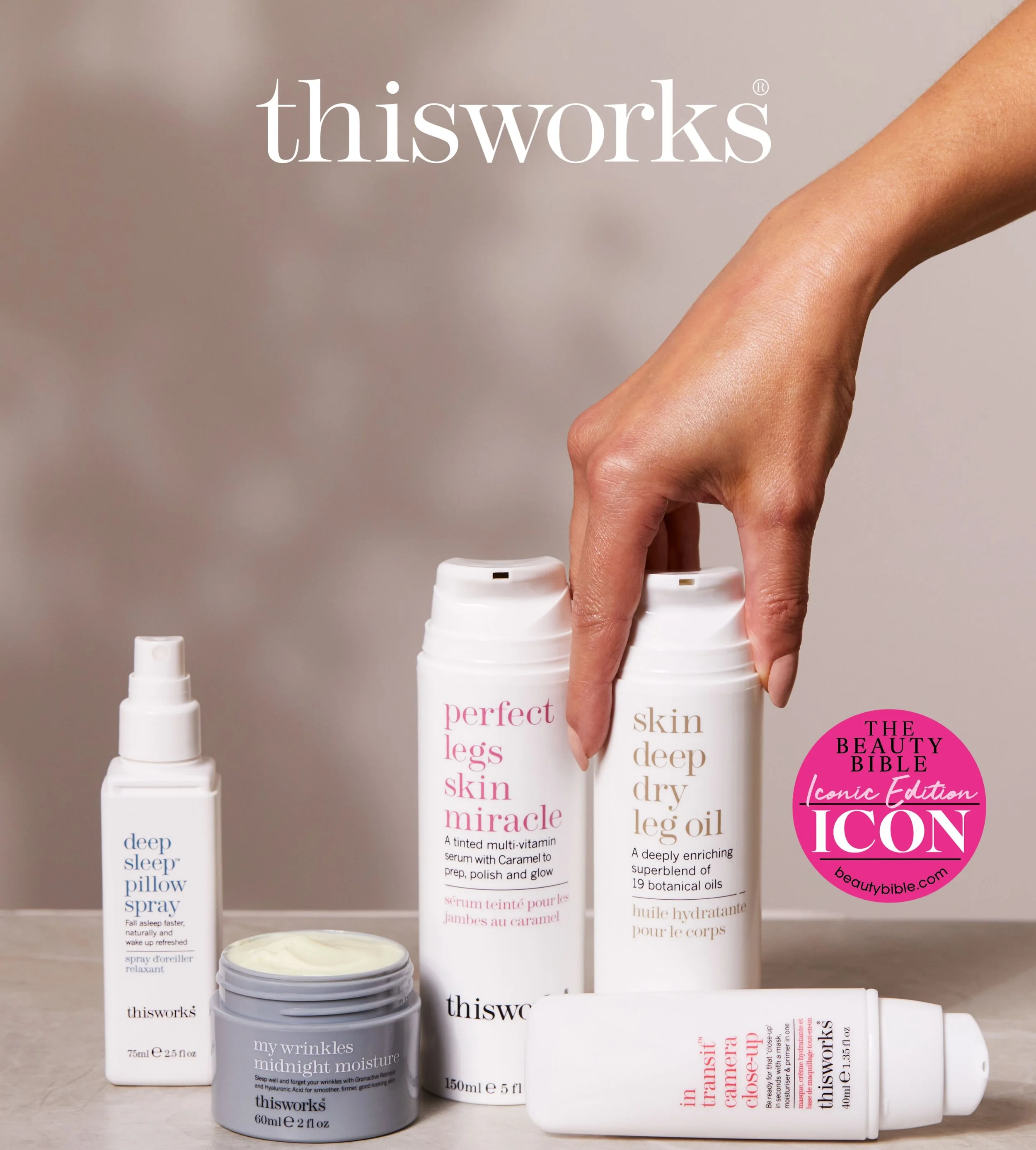 ✨ Win @thisworks Beauty Bible bundle worth &pound;355! ✨

We&rsquo;re thrilled to have teamed up with one of our long-term favourite brands to offer one lucky winner eight Beauty Bible Award-winning This Works favourites &ndash; including two product