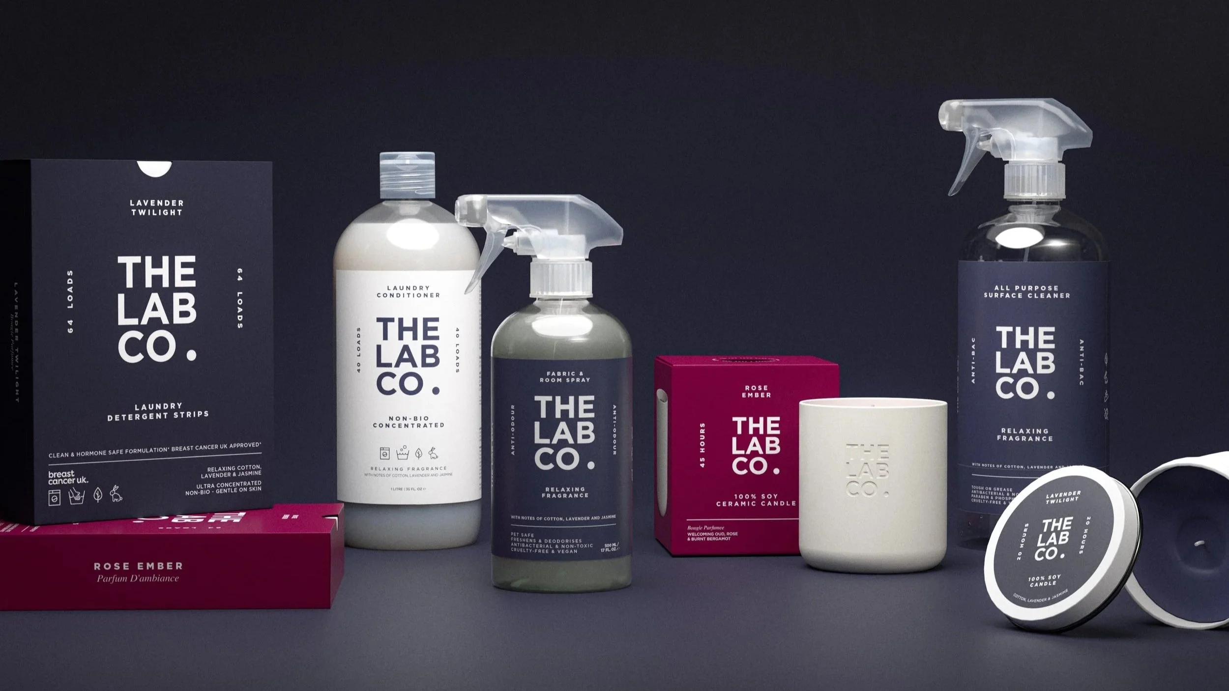 WIN blissfully fragranced, eco home care products from The Lab Co. (5 prizes, each worth £76)