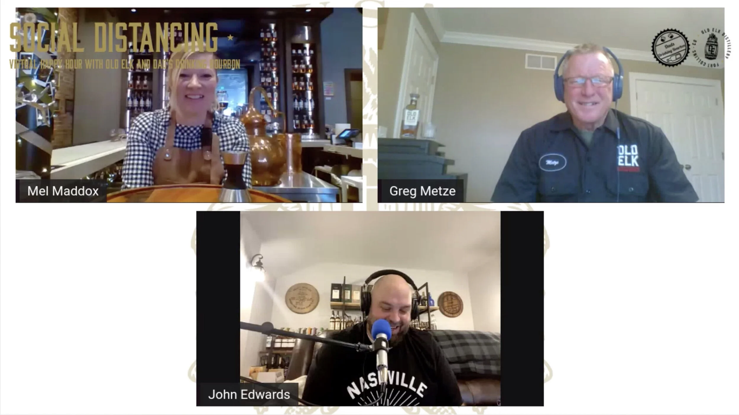 March 20, 2020 | Virtual Happy Hour with Old Elk &amp; Dad's Drinking Bourbon