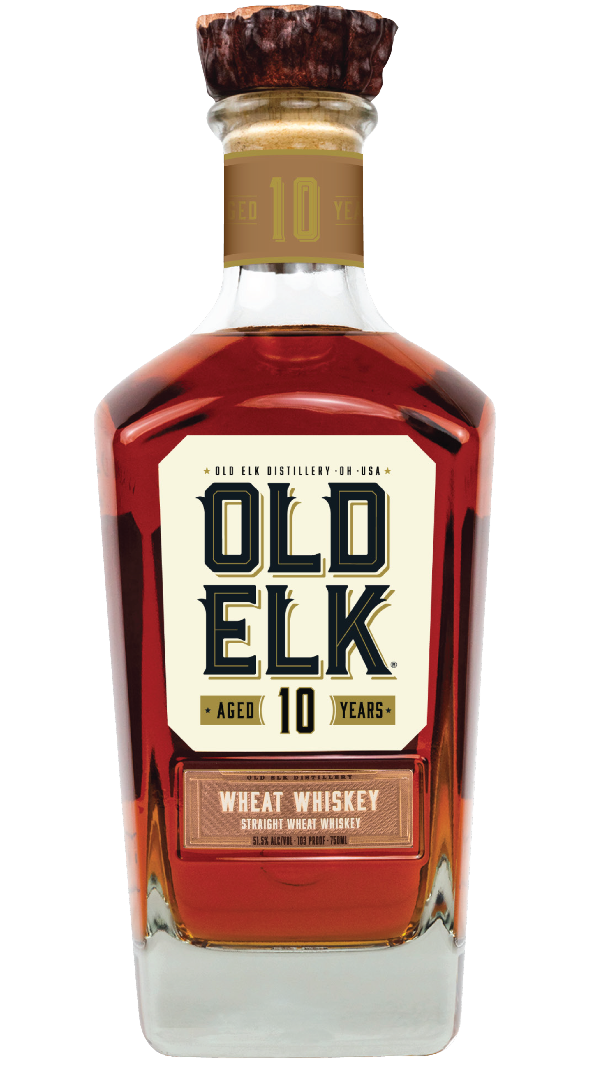 Old Elk 10 Year Straight Wheat Whiskey