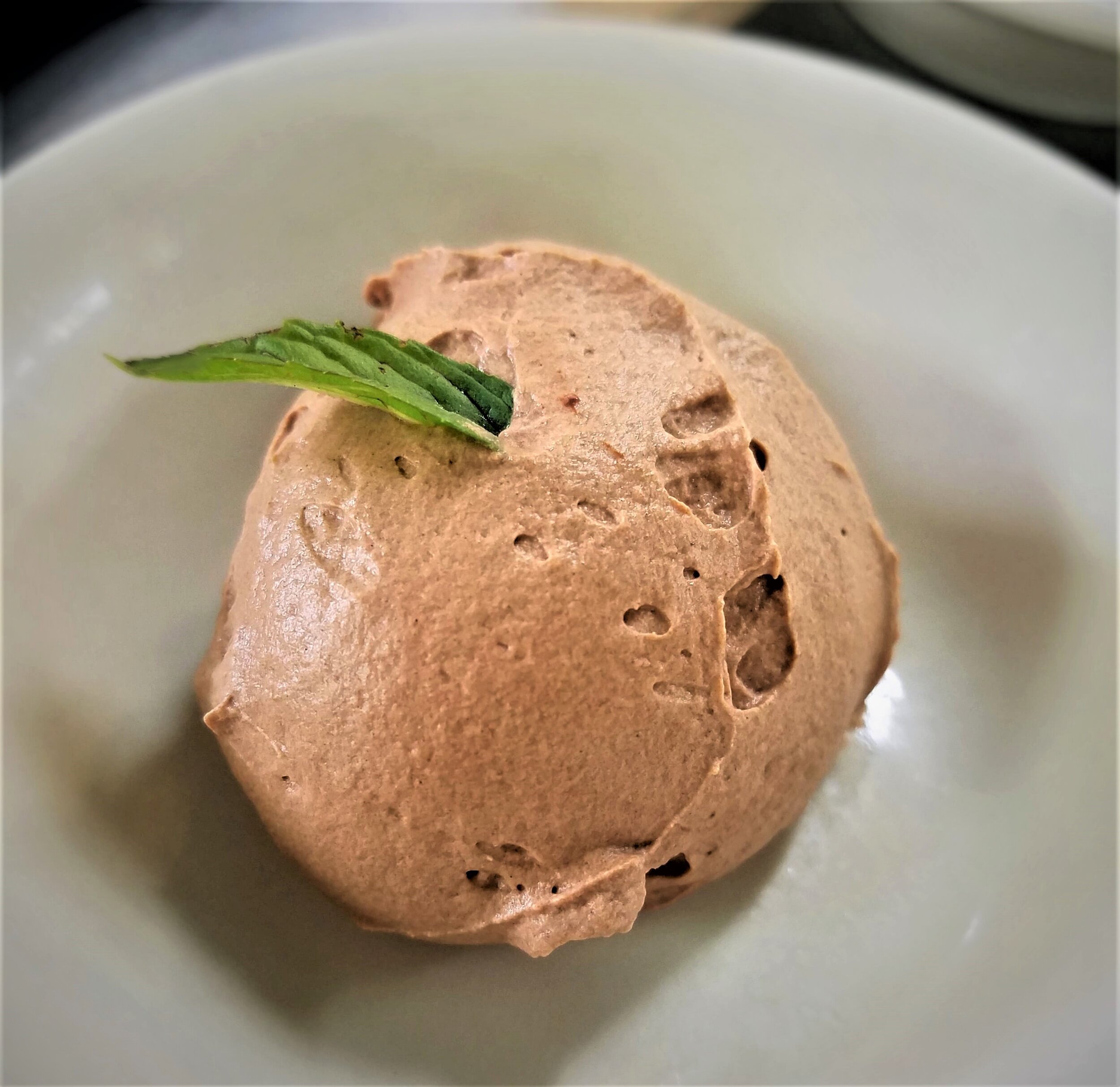 Chocolate Mousse with Mint