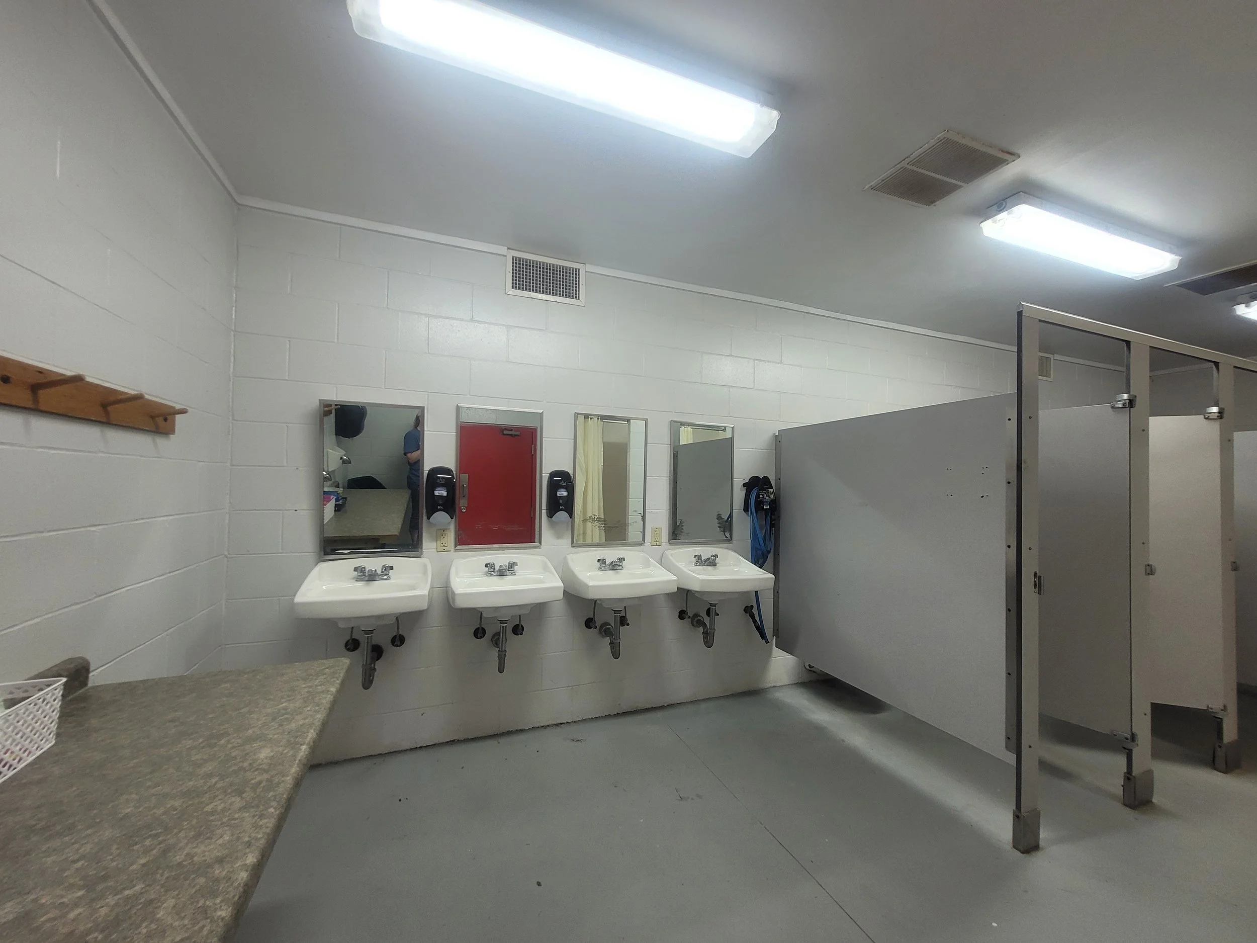 Bathhouse interior