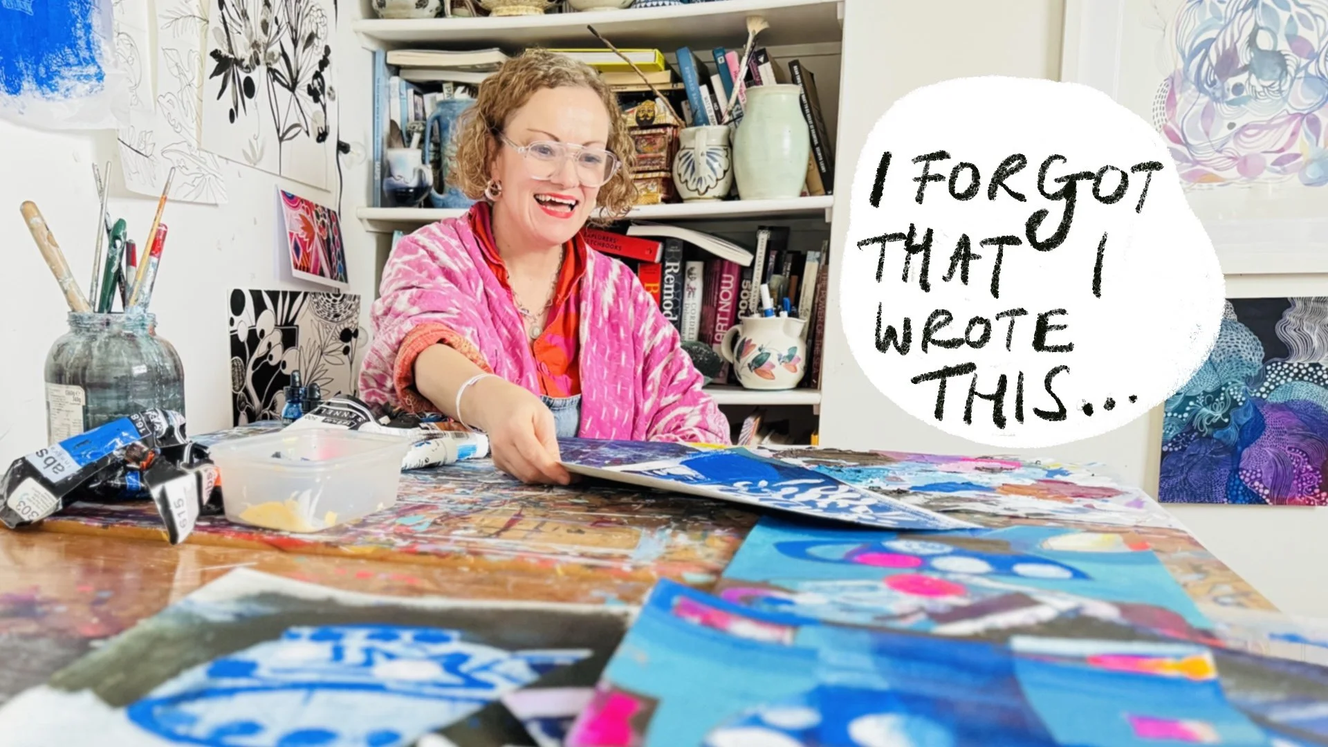 Art, growth, change and sketchbooks