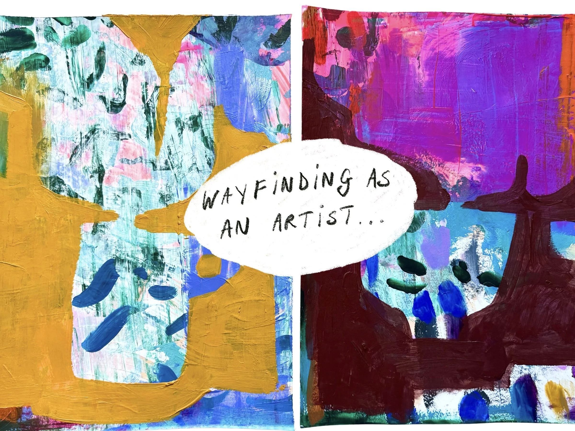 Wayfinding as an artist