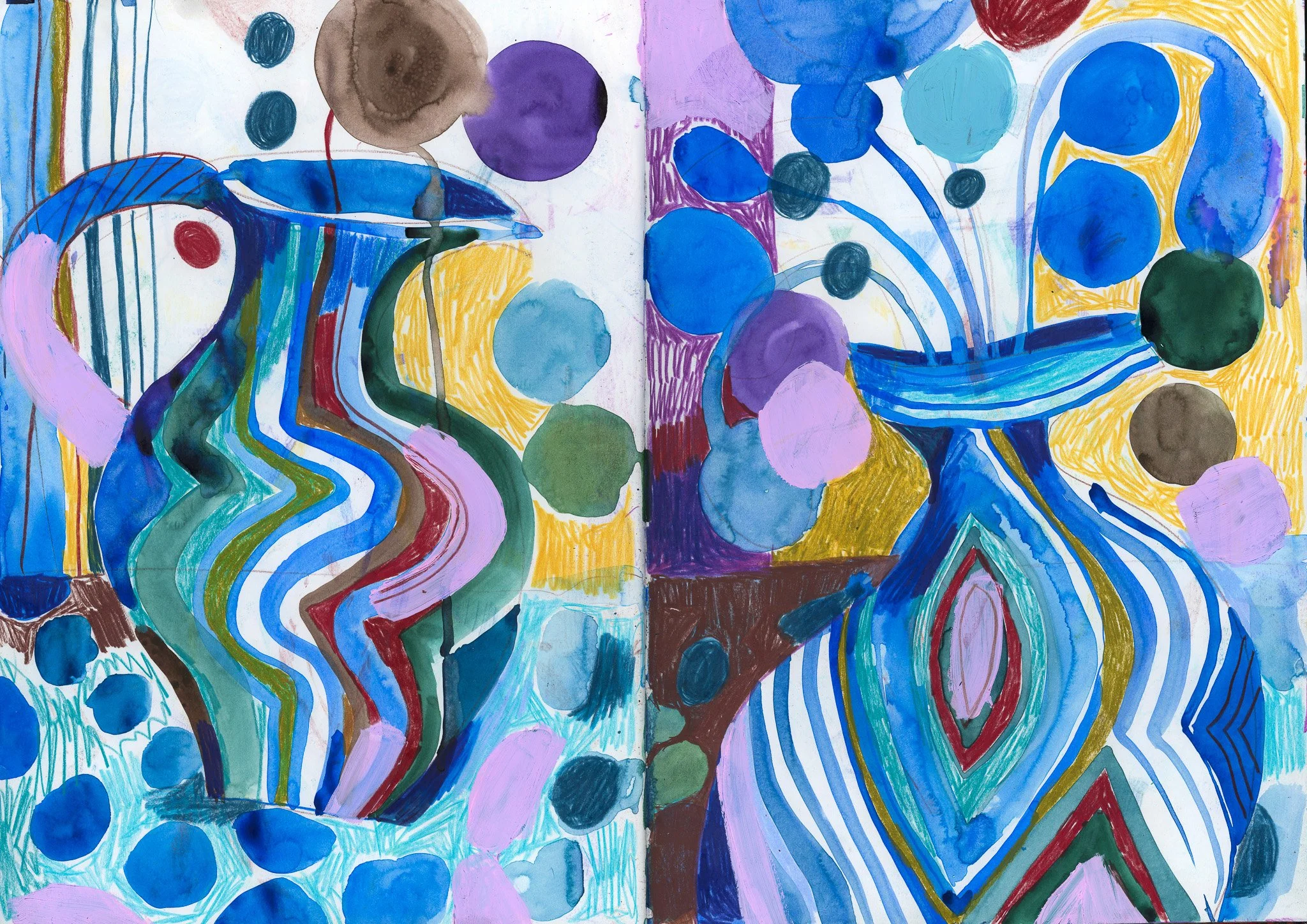 Art books and sketchbooks: Bring an improvisational spirit to your art making