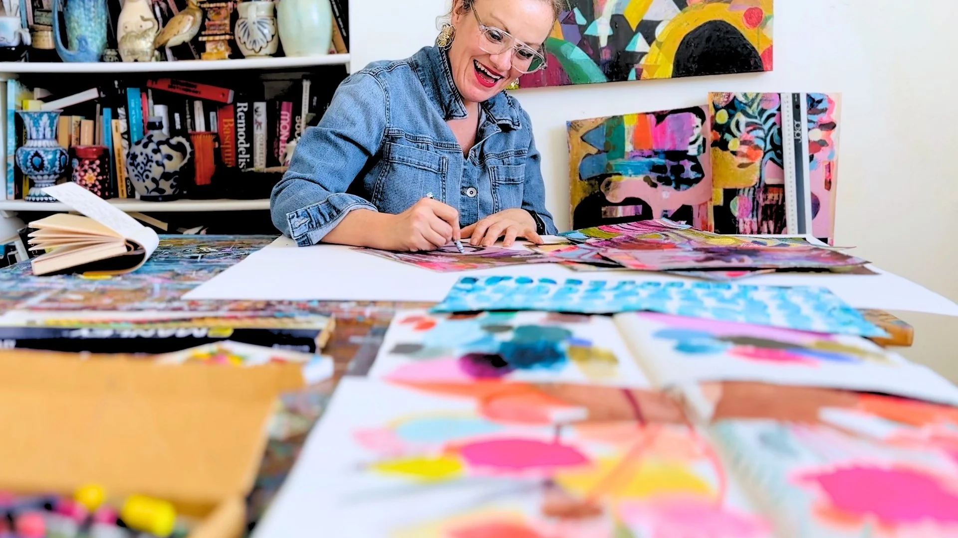 Creative play: making art without expectation