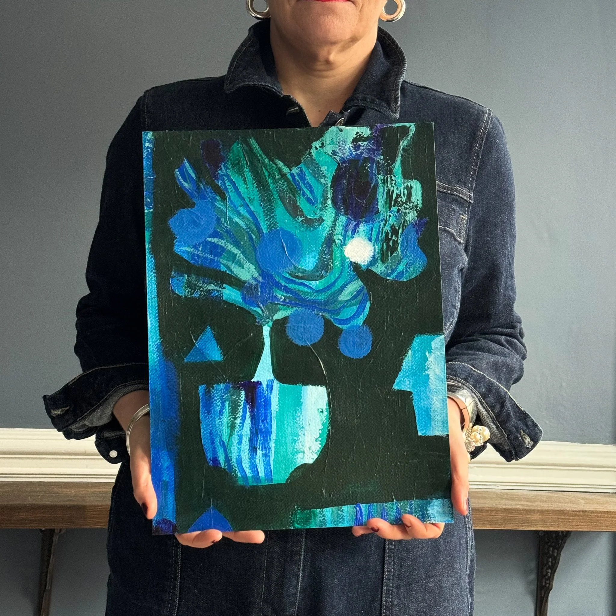 Original painting.  Vessels of Colour series: No 15