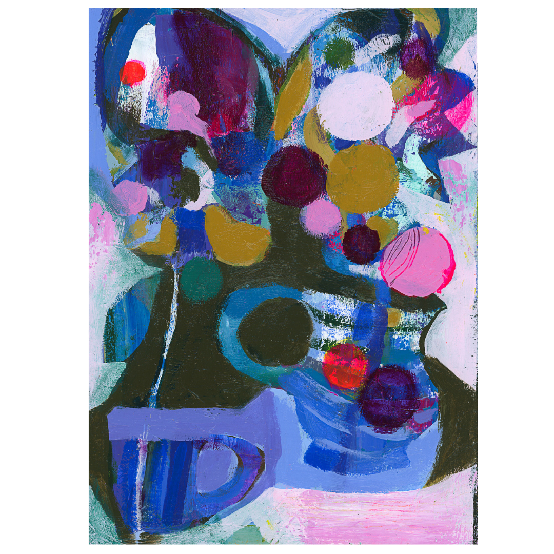 Original painting.  Vessels of Colour series: No 18