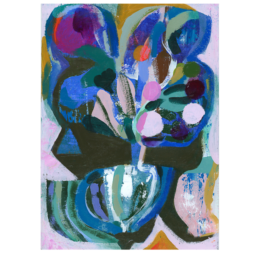 Original painting.  Vessels of Colour series: No 17
