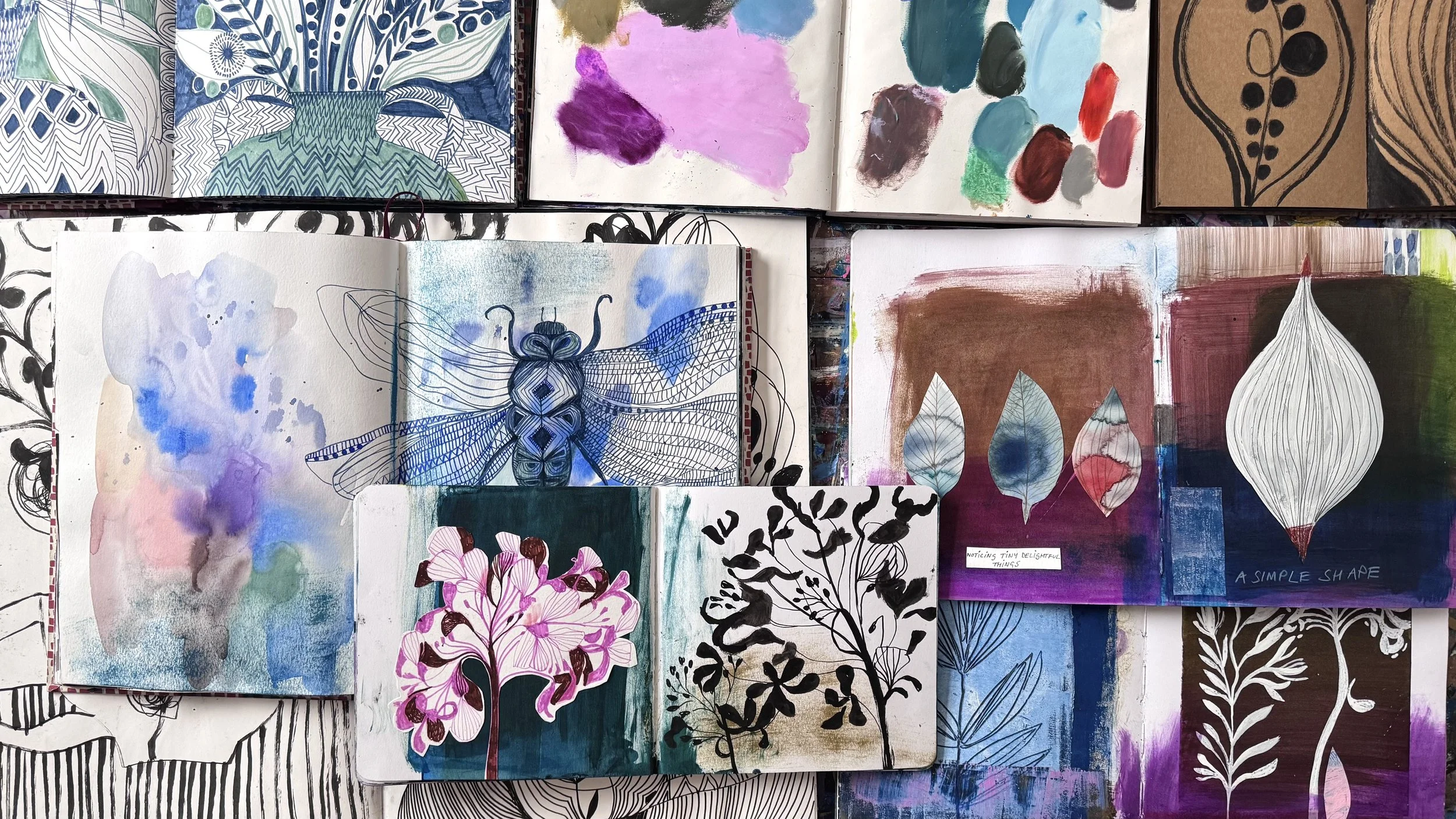 The compounding interest of sketchbooks