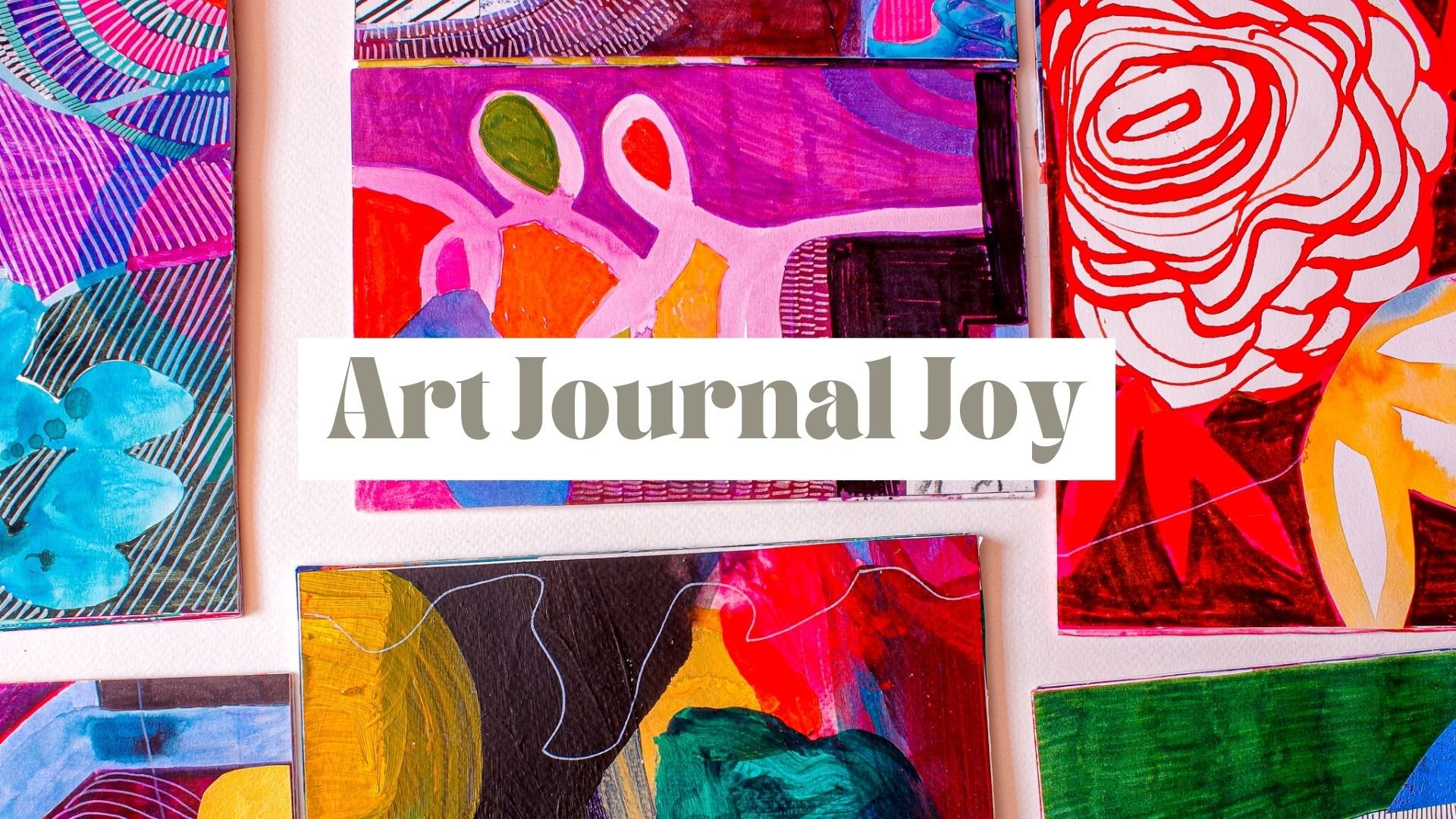 Make an Experimental Mixed Media Art Journal £30  