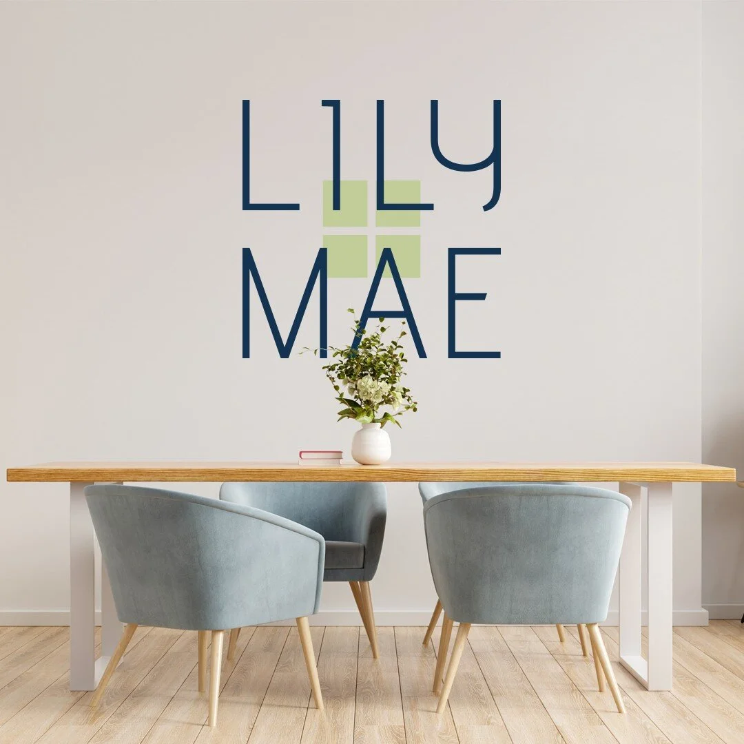 3/6: Lily Mae branding intro. 
It&rsquo;s a feeling, clean &amp; comfy. 

#brickpotato #letsdothis #logomark #graphicdesign #logos	 #creativebrief #branding #brandingdesign #logodesigner #passionproject #femaledesigners #womeninbusiness #brandidentit