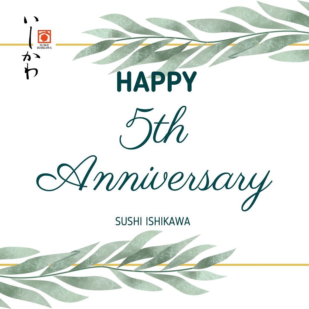 ❤️ Happy 5th anniversary 🎉🥳🍾

💓 To our lovely Team, thank you for sharing our love and passion. Your dedication continues to make us who we are.💓 

💗 To our dearest guests, we thank you for your love. We are grateful for your continued support 