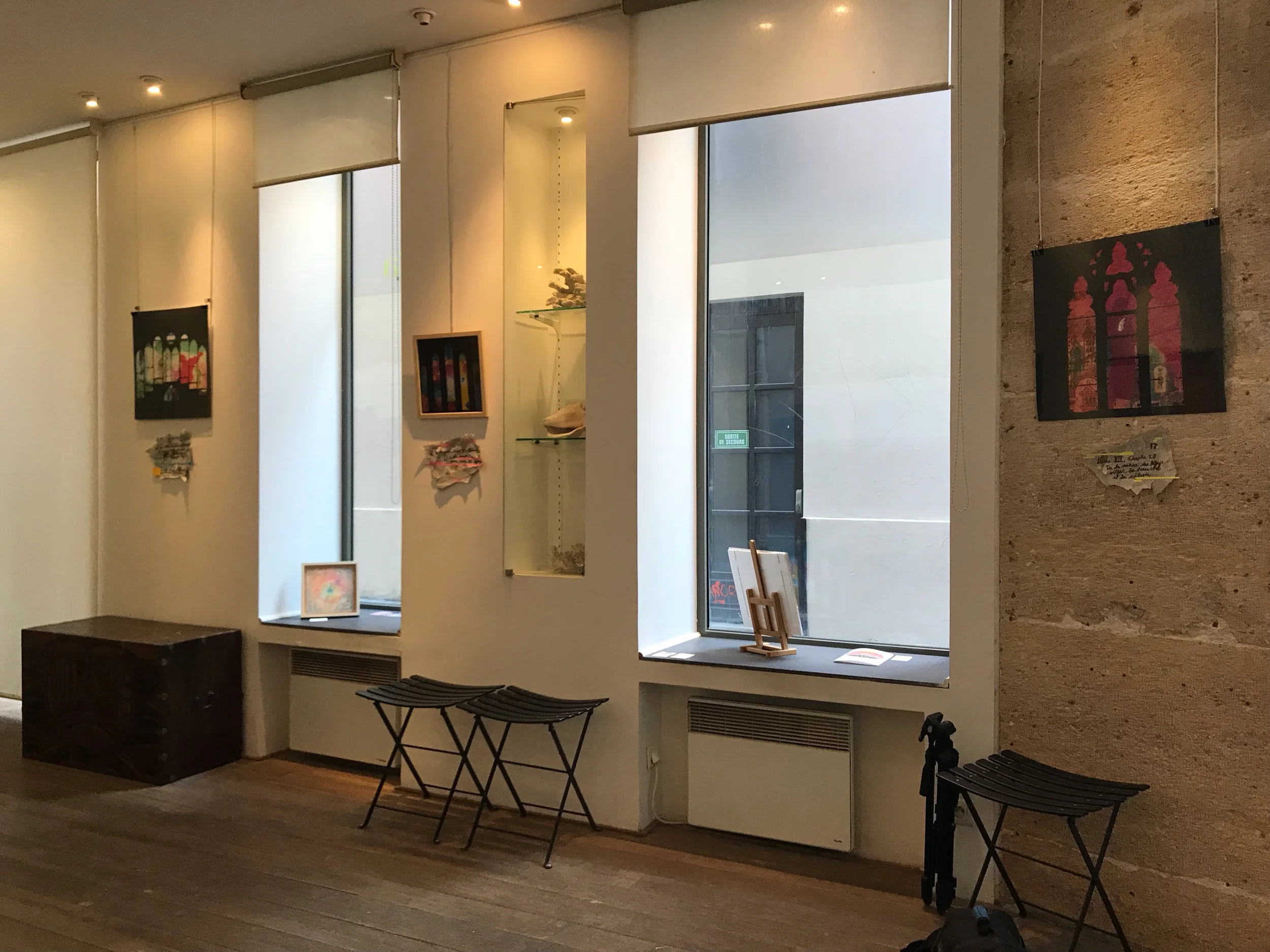 Exhibition view, ”Re:sacralization” at Galerie Metanoia Paris