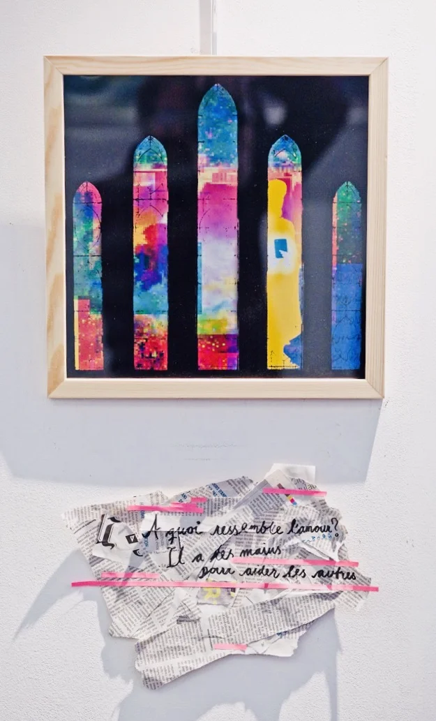 ”What is love? It is the hands to help others” (2019)