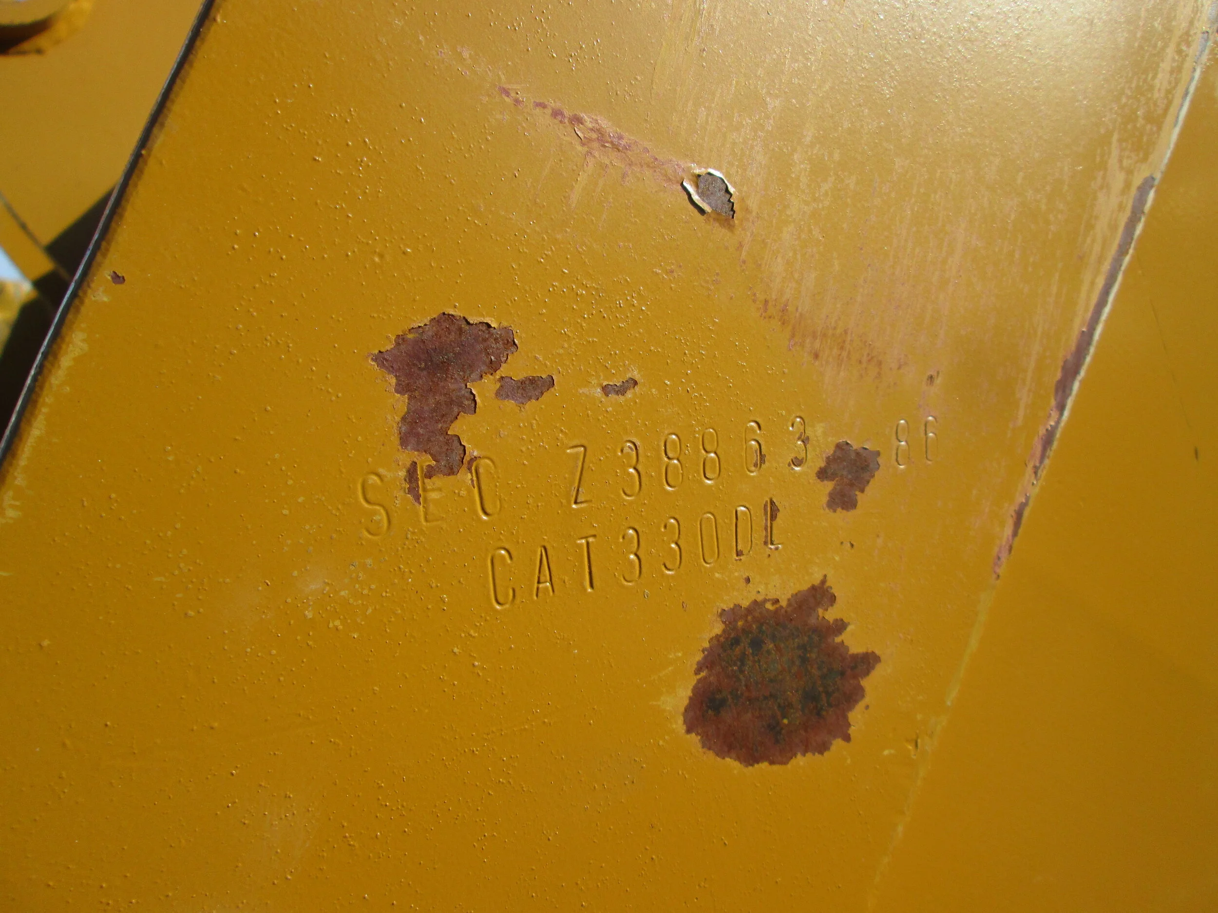 #8863- 86" New SEC Ditching Bucket CAT330D, 330DL, 336, 336D - REGULAR ...