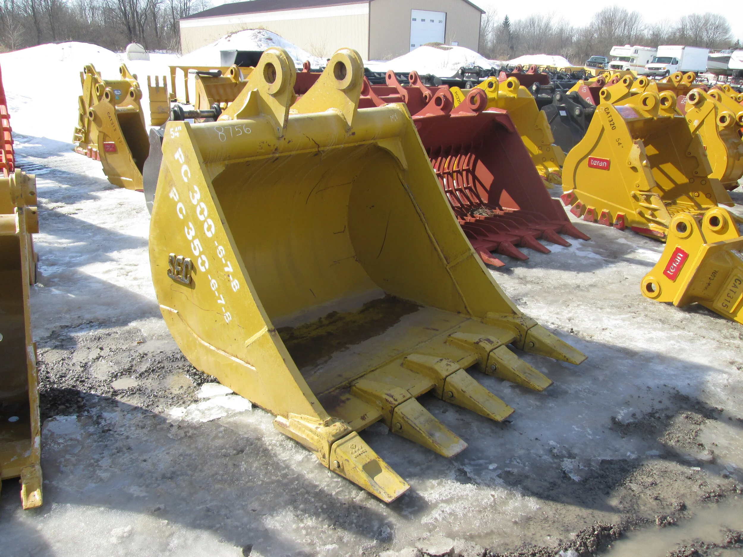 #2312- 54" NEW SEC Tooth Bucket Komatsu PC300, Komatsu PC350  - REGULAR PRICE $5,773.95 CASH OR WIRE TRANSFER PRICE IS