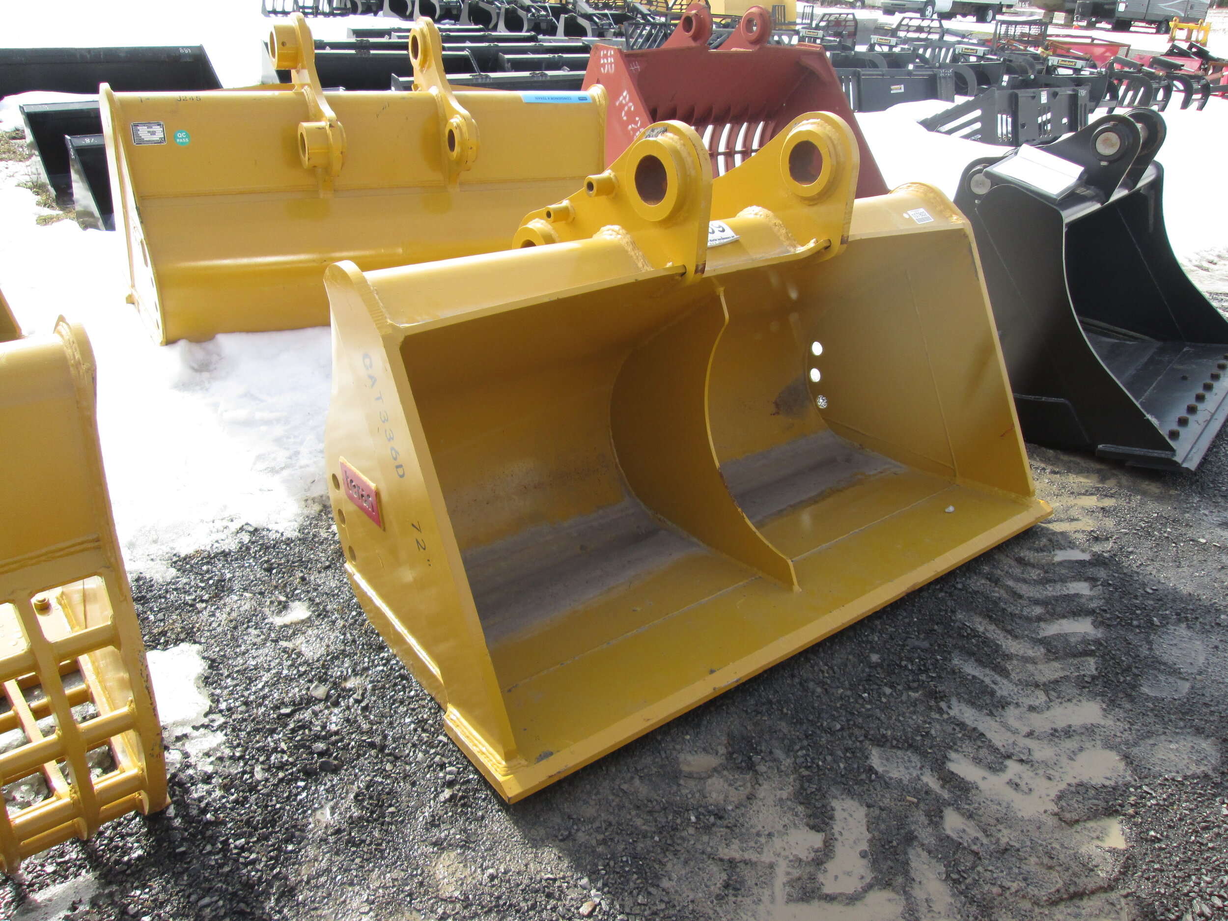 #4231- New 72”  EMAQ Ditching Bucket CAT336D, CAT 330DL - REGULAR PRICE $5,248.95 CASH OR WIRE TRANSFER PRICE IS
