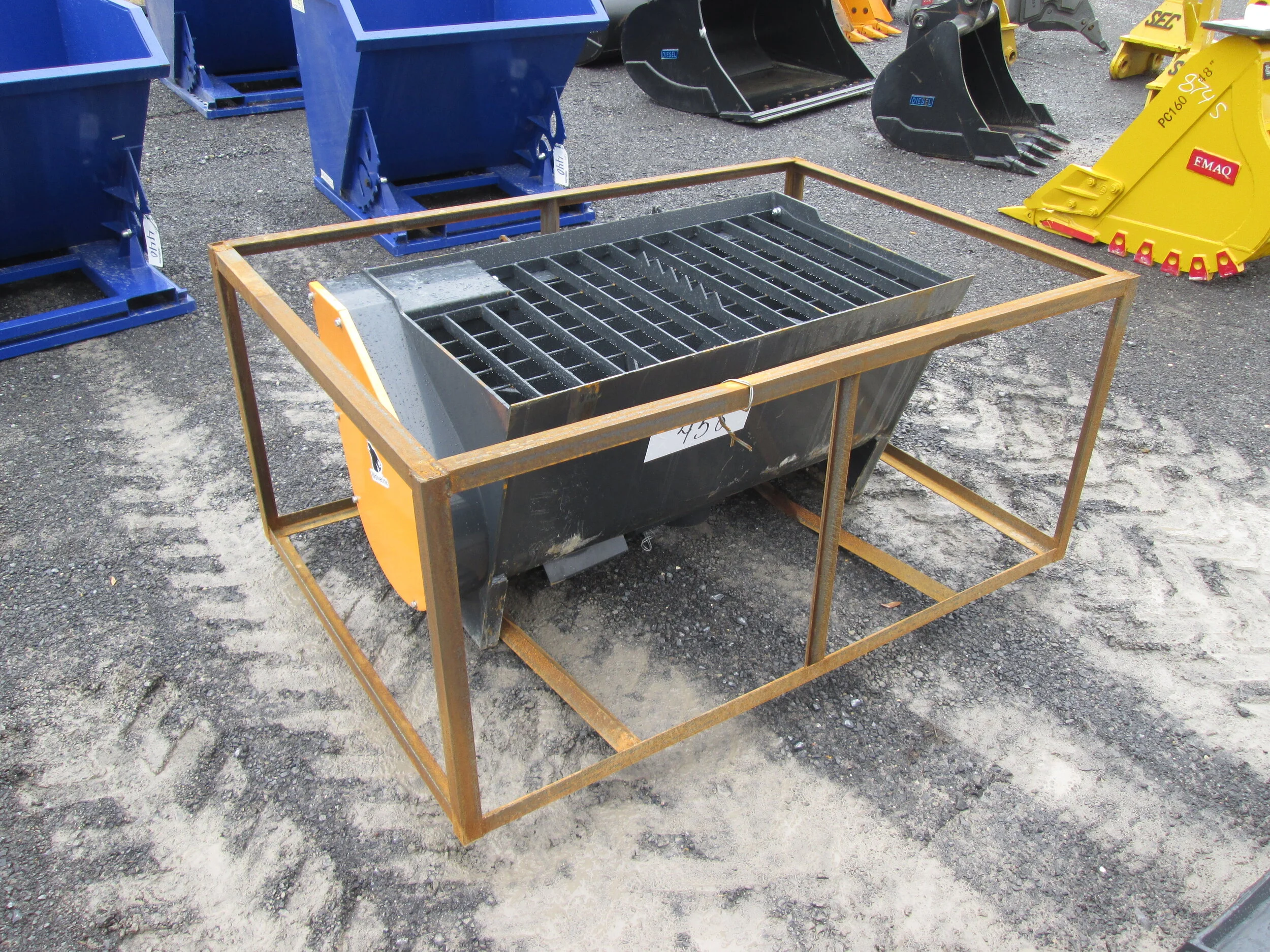 458 48" NEW Wolverine Hydraulic Concrete Mixer — Carroll Equipment