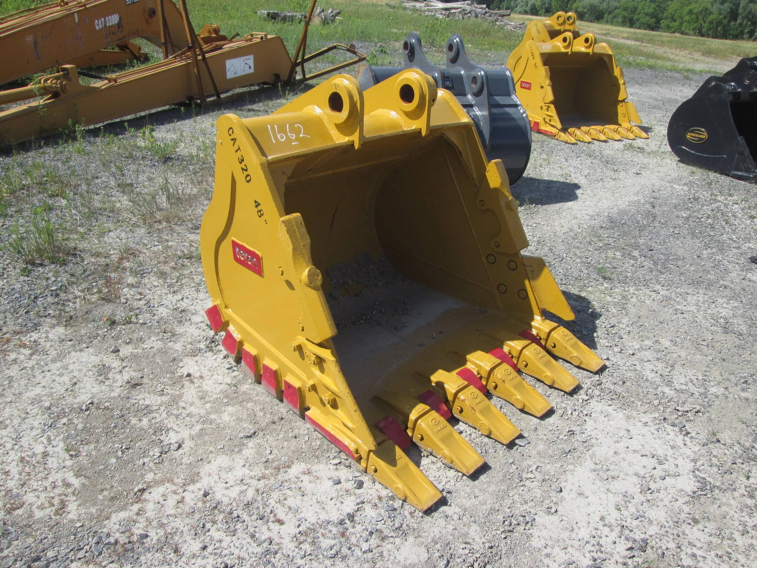 #6039- New 48" EMAQ/HD Ditching Bucket CAT 320-323, Hitachi, John Deere 150-200   - REGULAR PRICE $7,348.95 CASH OR WIRE TRANSFER PRICE IS