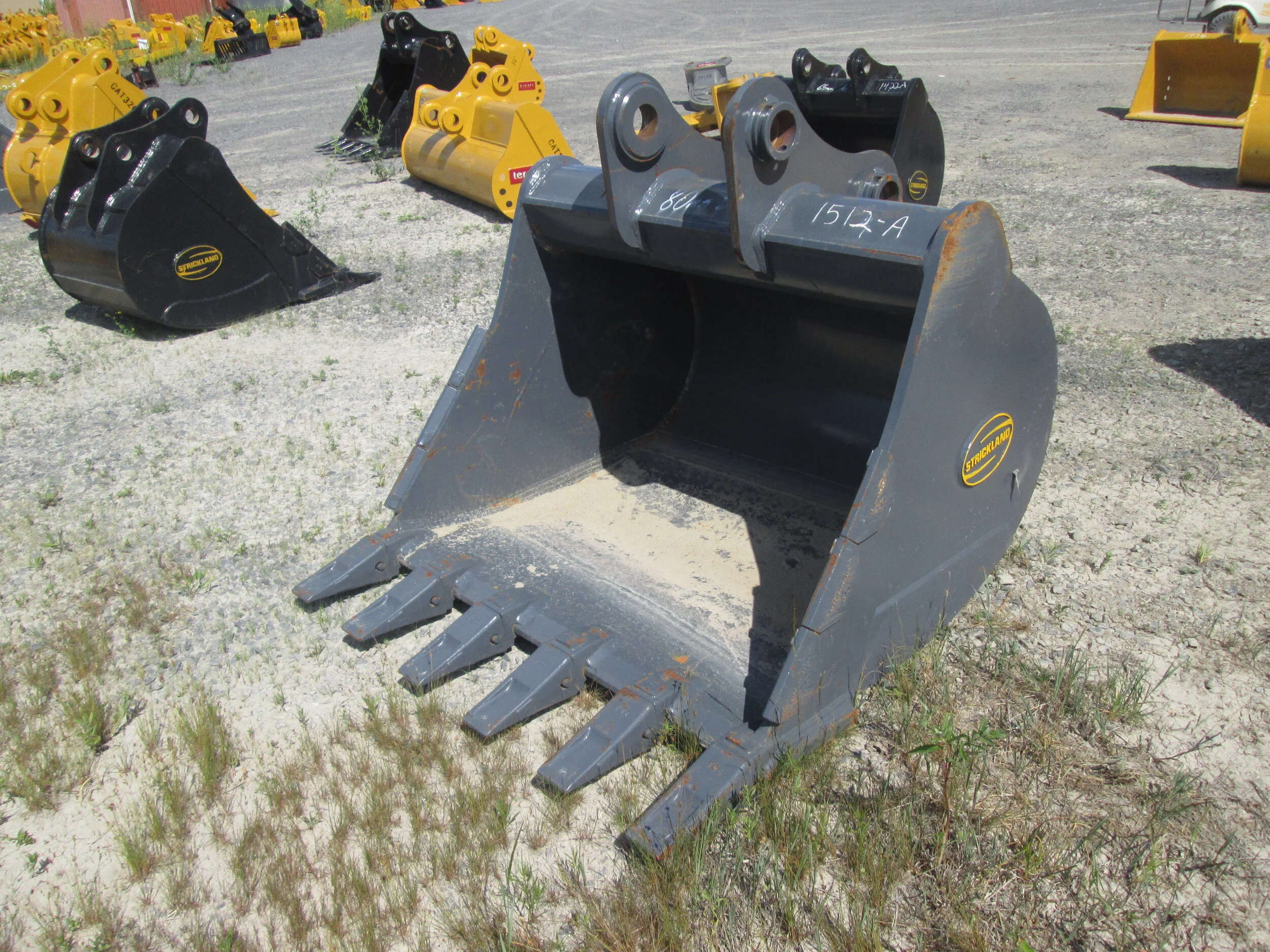 #0005-New 54" Strickland Tooth Bucket Hitachi ZX200, John Deere JD200- REGULAR PRICE $5,248.95 CASH OR WIRE TRANSFER PRICE IS