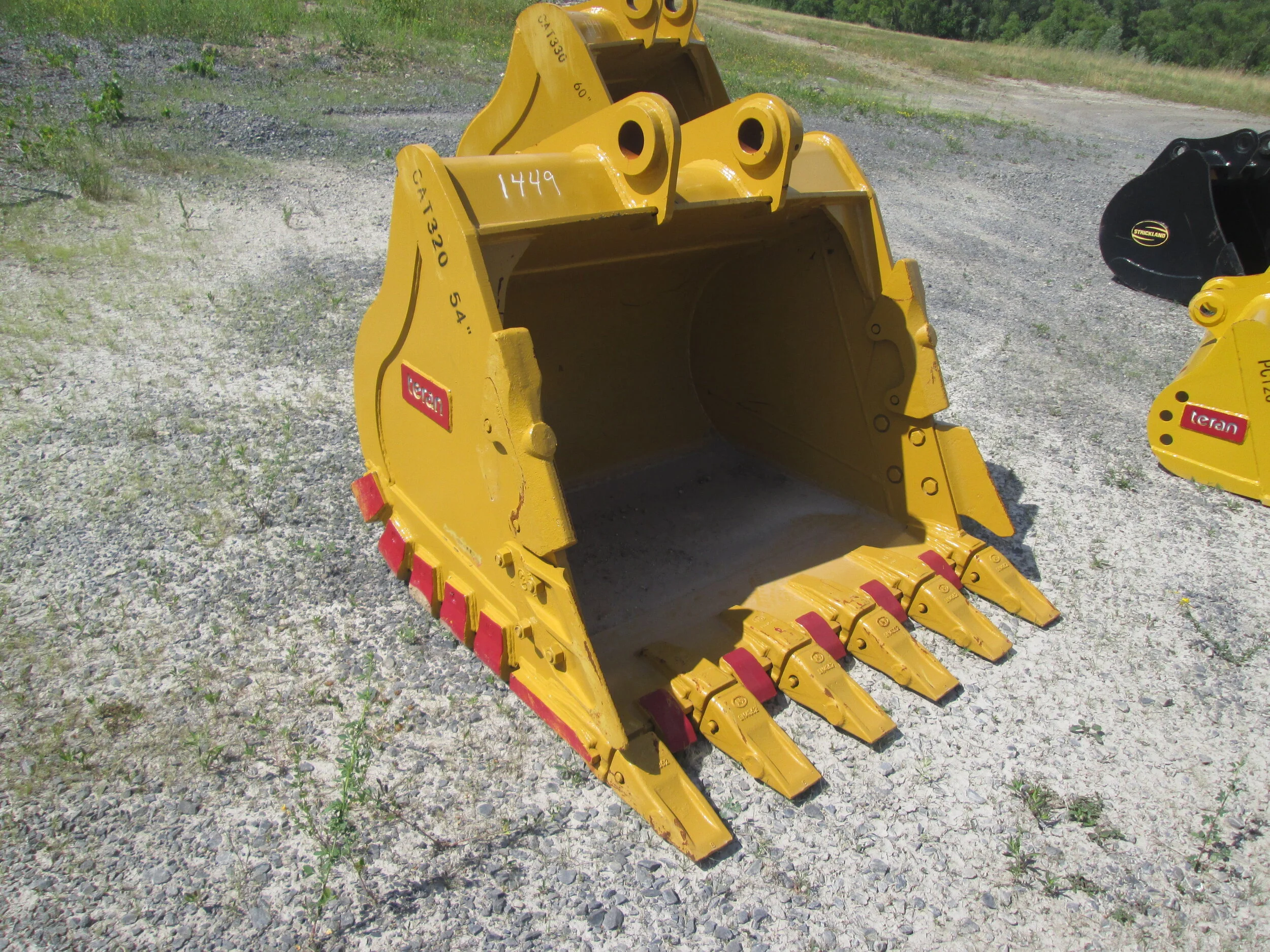 #6041- New 54" EMAQ/HD Tooth Bucket CAT 320-323, Hitachi, John Deere 150-200  - REGULAR PRICE $8,398.95 CASH OR WIRE TRANSFER PRICE IS