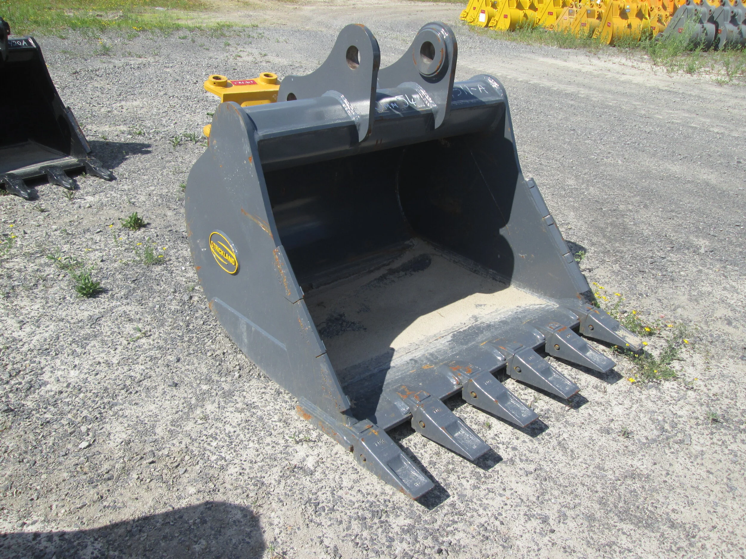 #0595- New 54"  Strickland Tooth Bucket Hitachi EX200, John Deere JD200  - REGULAR PRICE $5,248.95 CASH OR WIRE TRANSFER PRICE IS