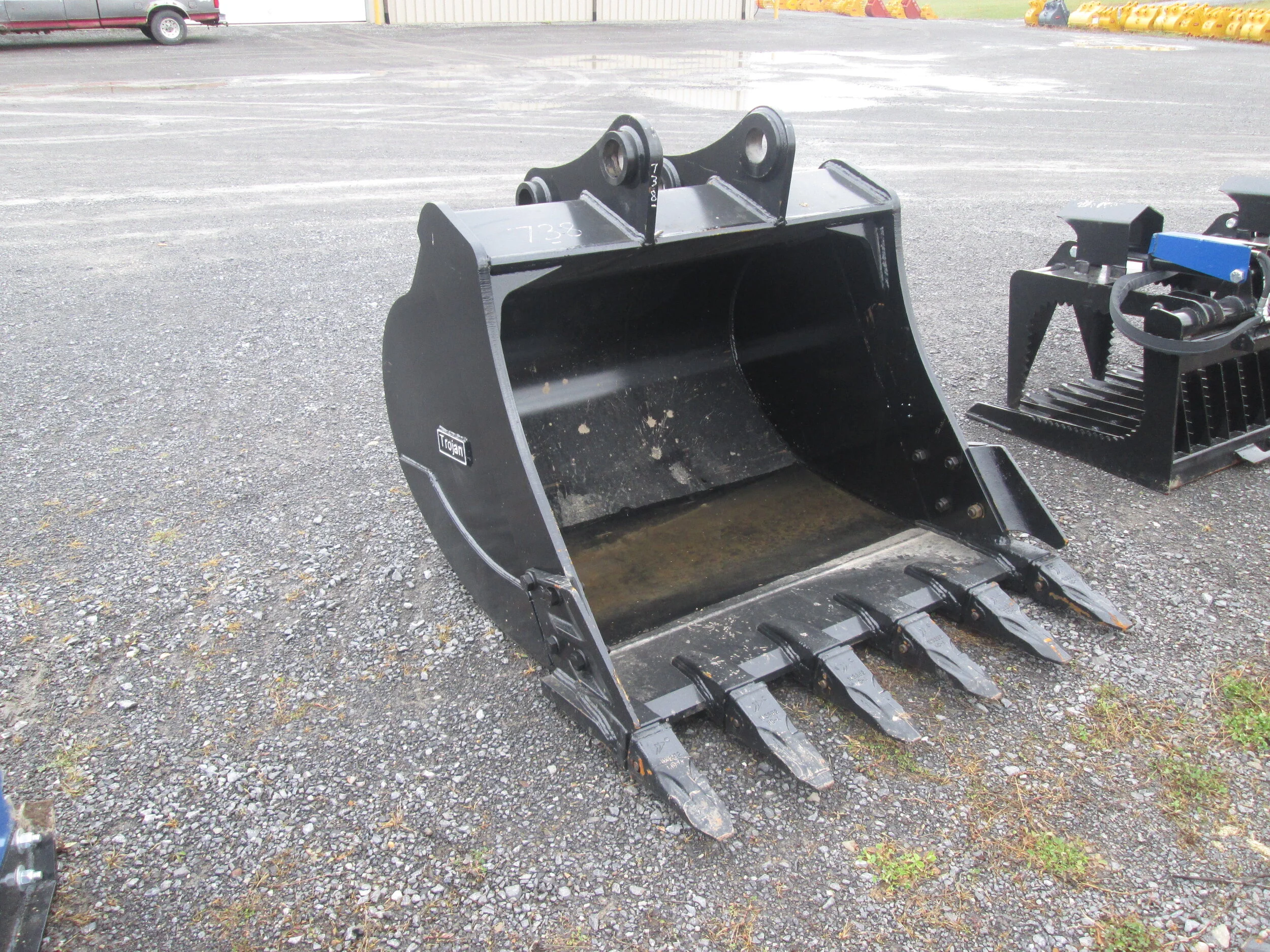 #738- 54" New  Trojan Diesel Tooth Bucket Kobelco SK200, CAT 320, John Deere 150 - REGULAR PRICE $6,298.95 CASH OR WIRE TRANSFER PRICE IS