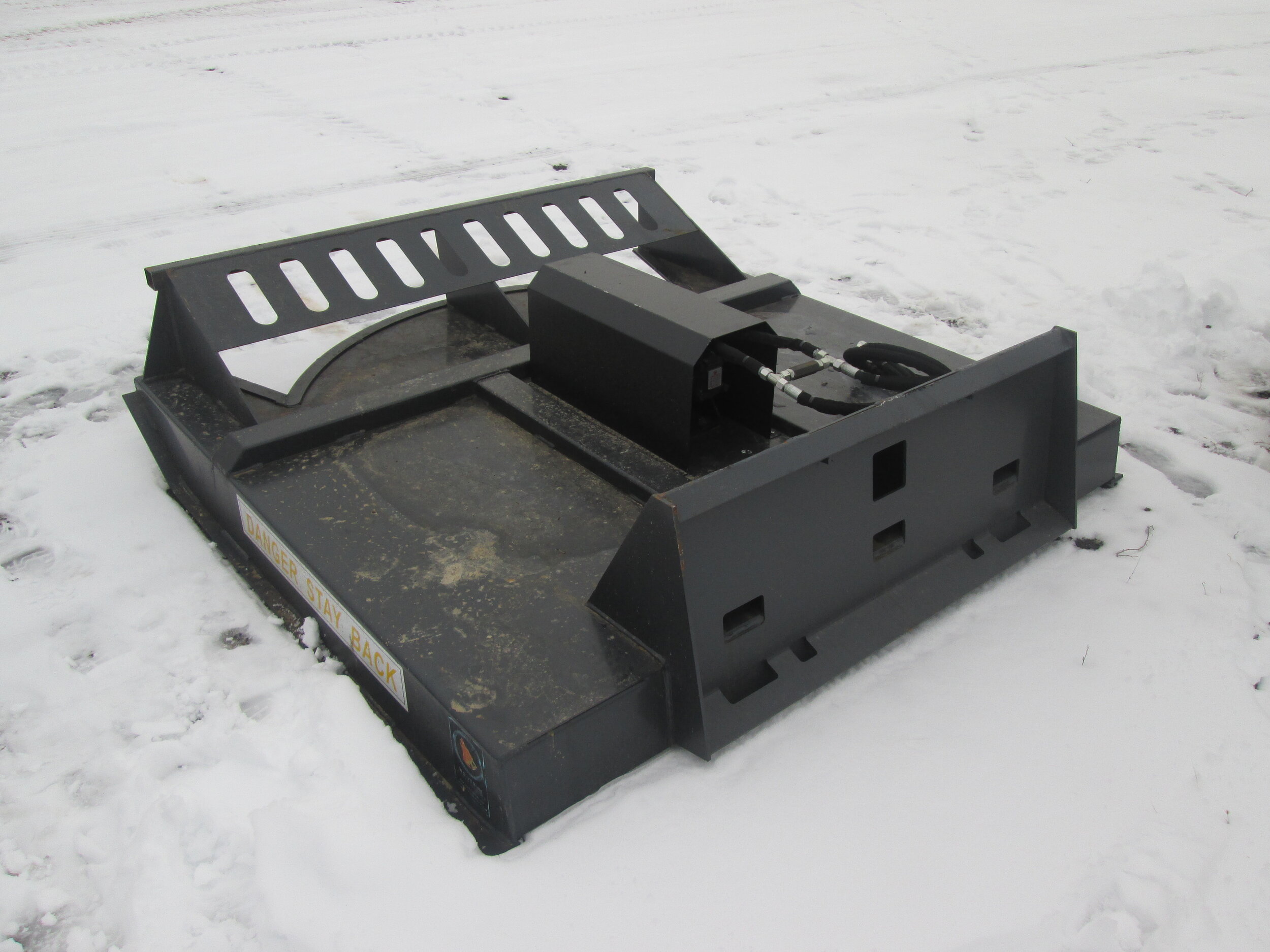 #397 - 72" New Wolverine Brush Hog Skid Steer/ Compact Tractor Quick