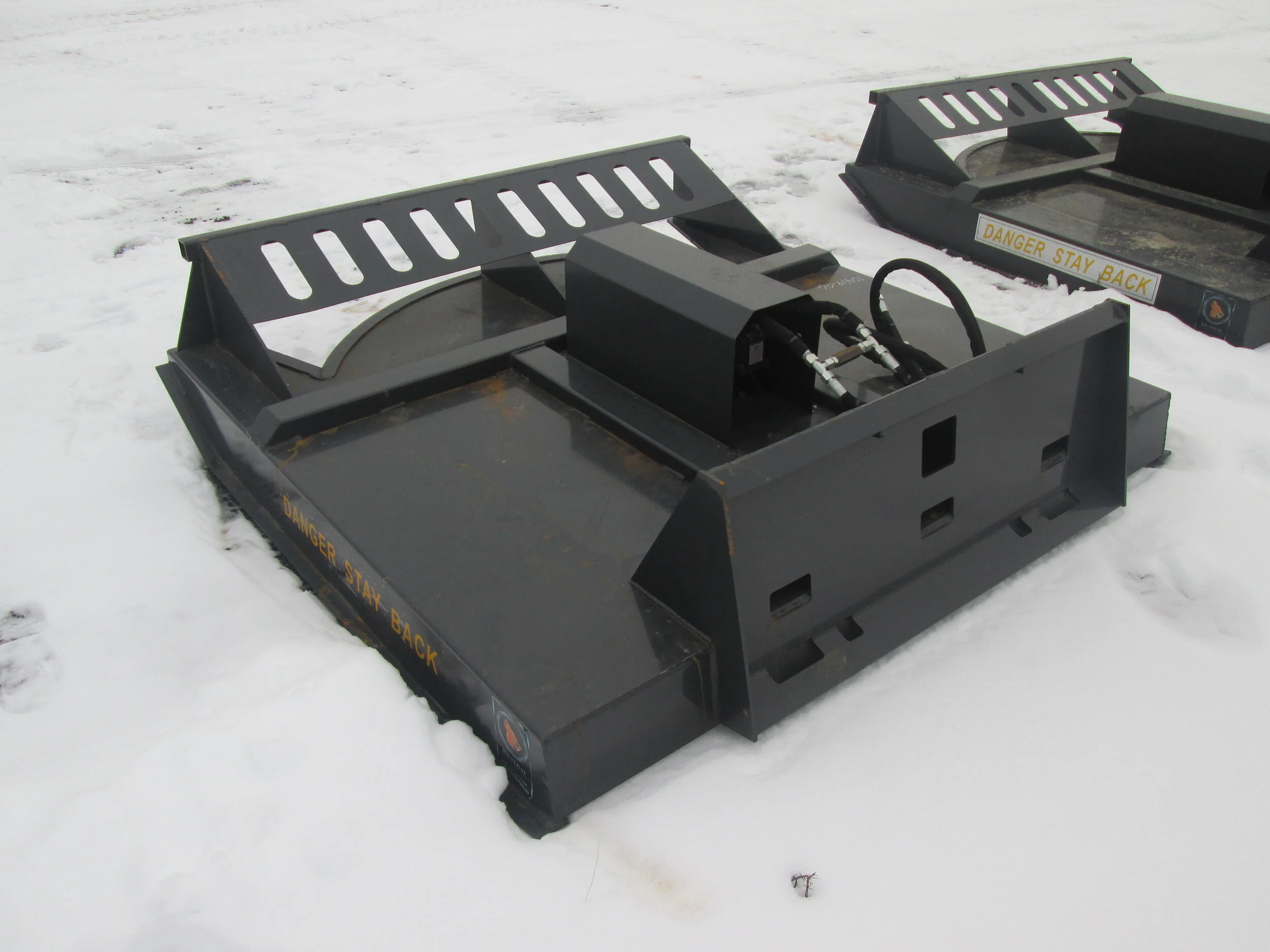 #396 - 72" NEW Wolverine Brush Hog Skid Steer/ Compact Tractor Quick