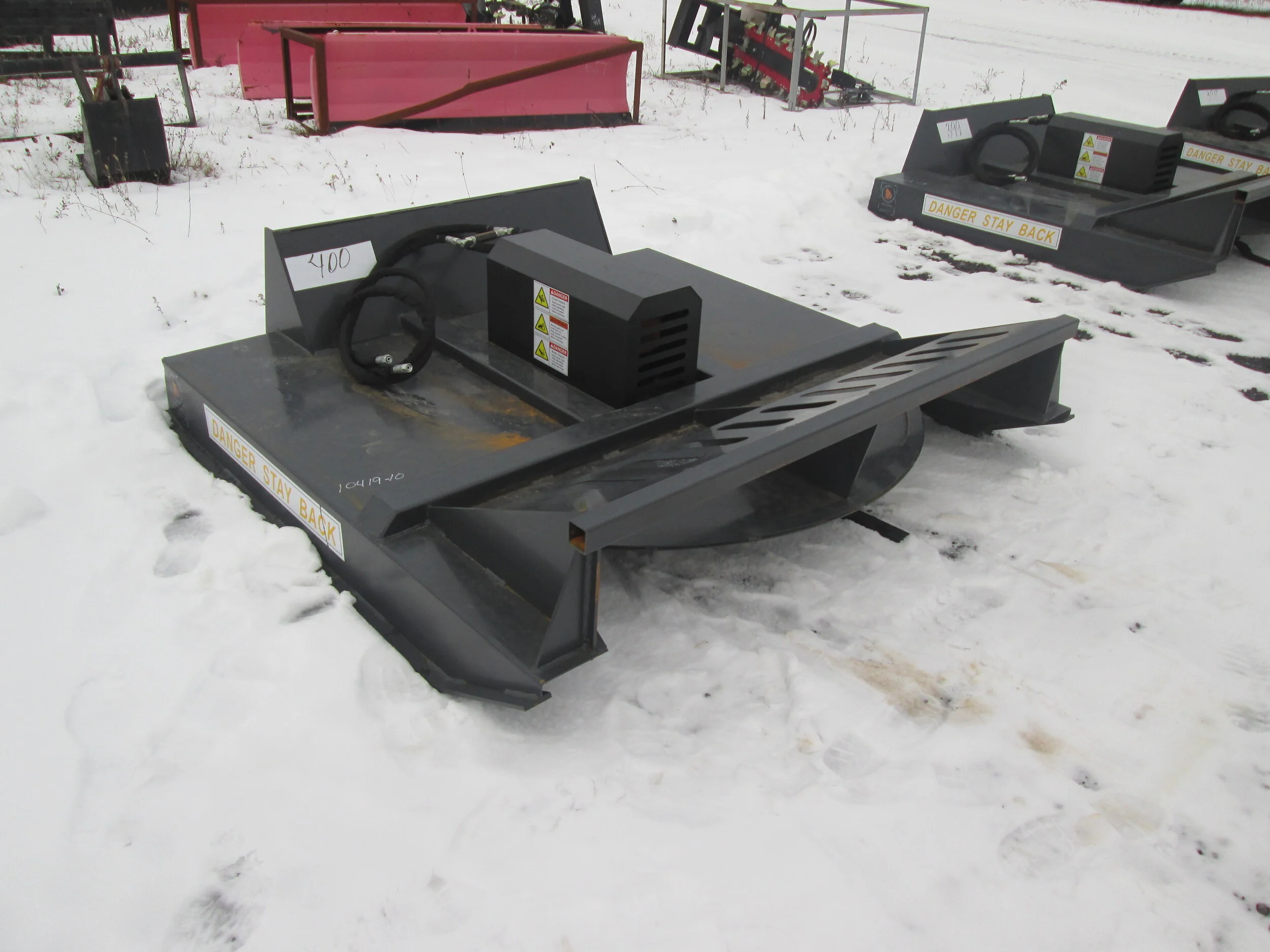 400 72" New Wolverine Brush Hog Skid Steer/ Compact Tractor Quick