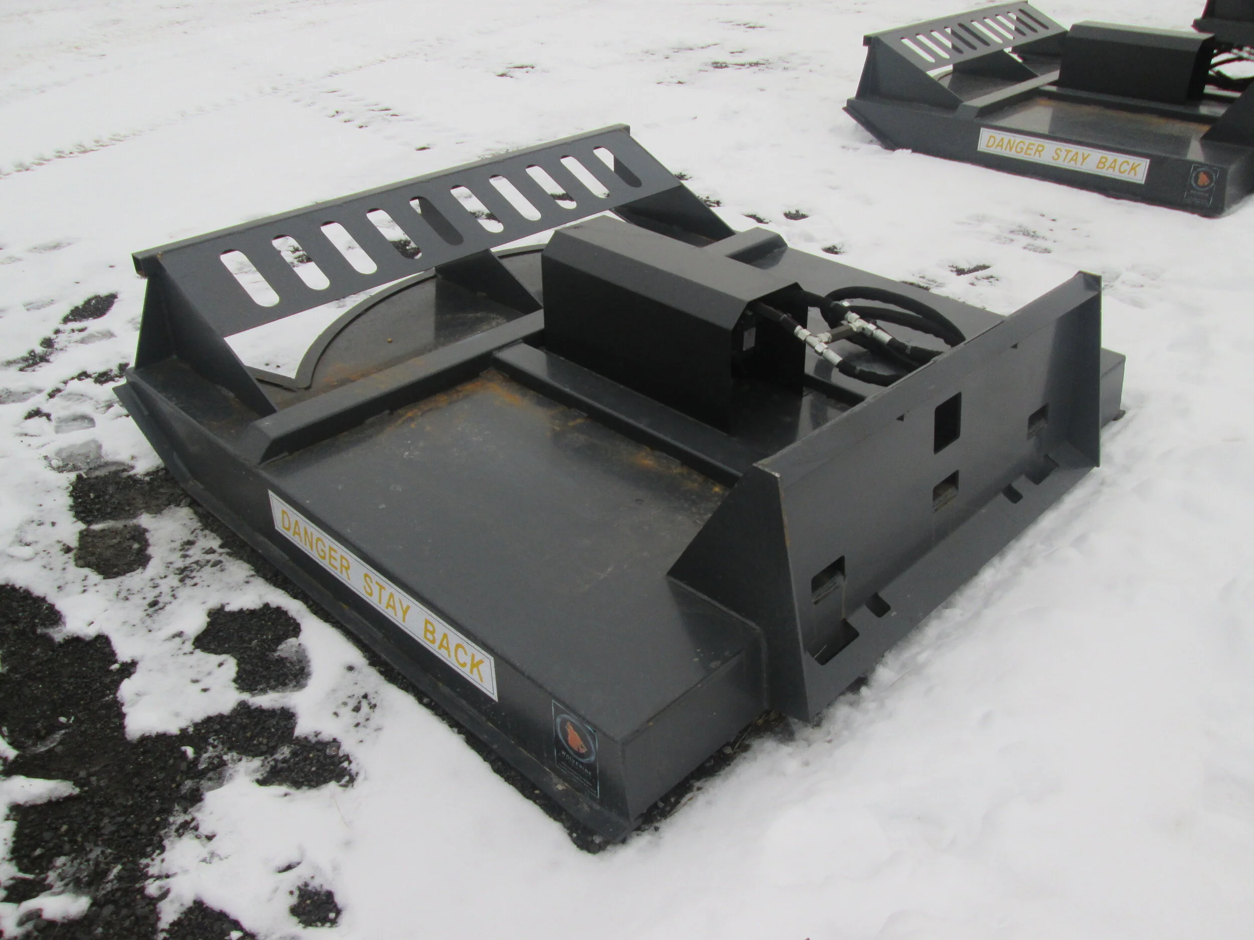 #399 - 72" New Wolverine Brush Hog Skid Steer/ Compact Tractor Quick