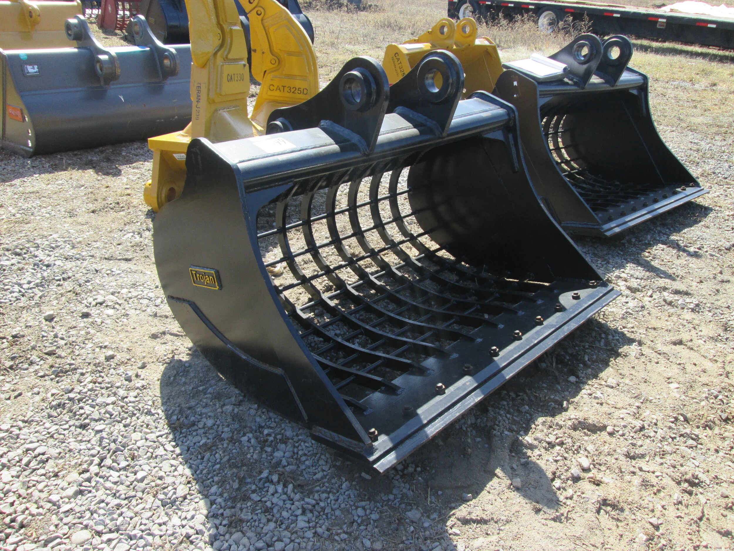 #2499 60" DE/Trojan Skeleton Ditching Bucket CAT 320, HITACHI 200, JD 200  - REGULAR PRICE $4,158.96 CASH OR WIRE TRANSFER PRICE IS