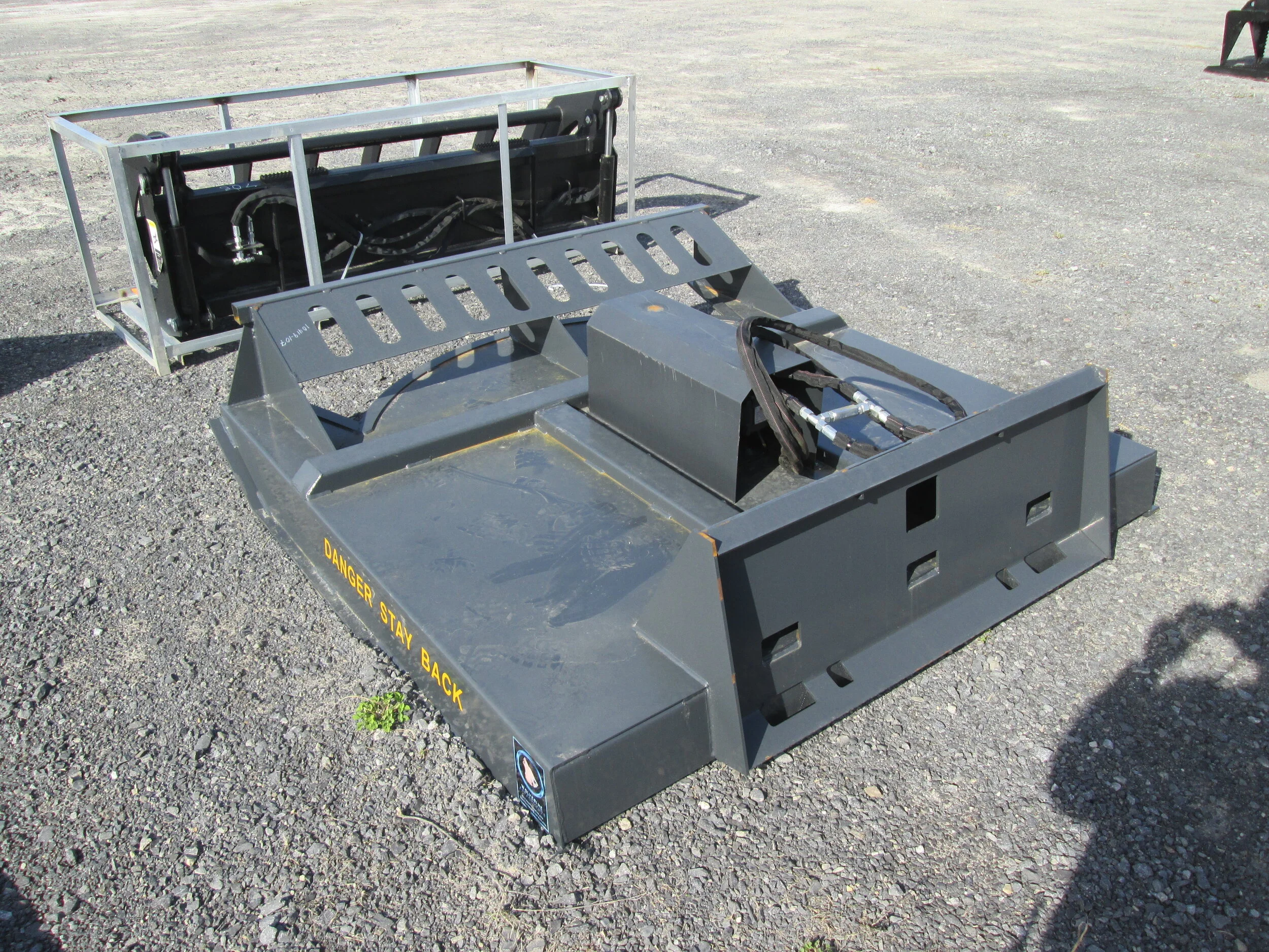 288 NEW 72" Wolverine Brush Hog for Skid Steer/ Compact Tractor