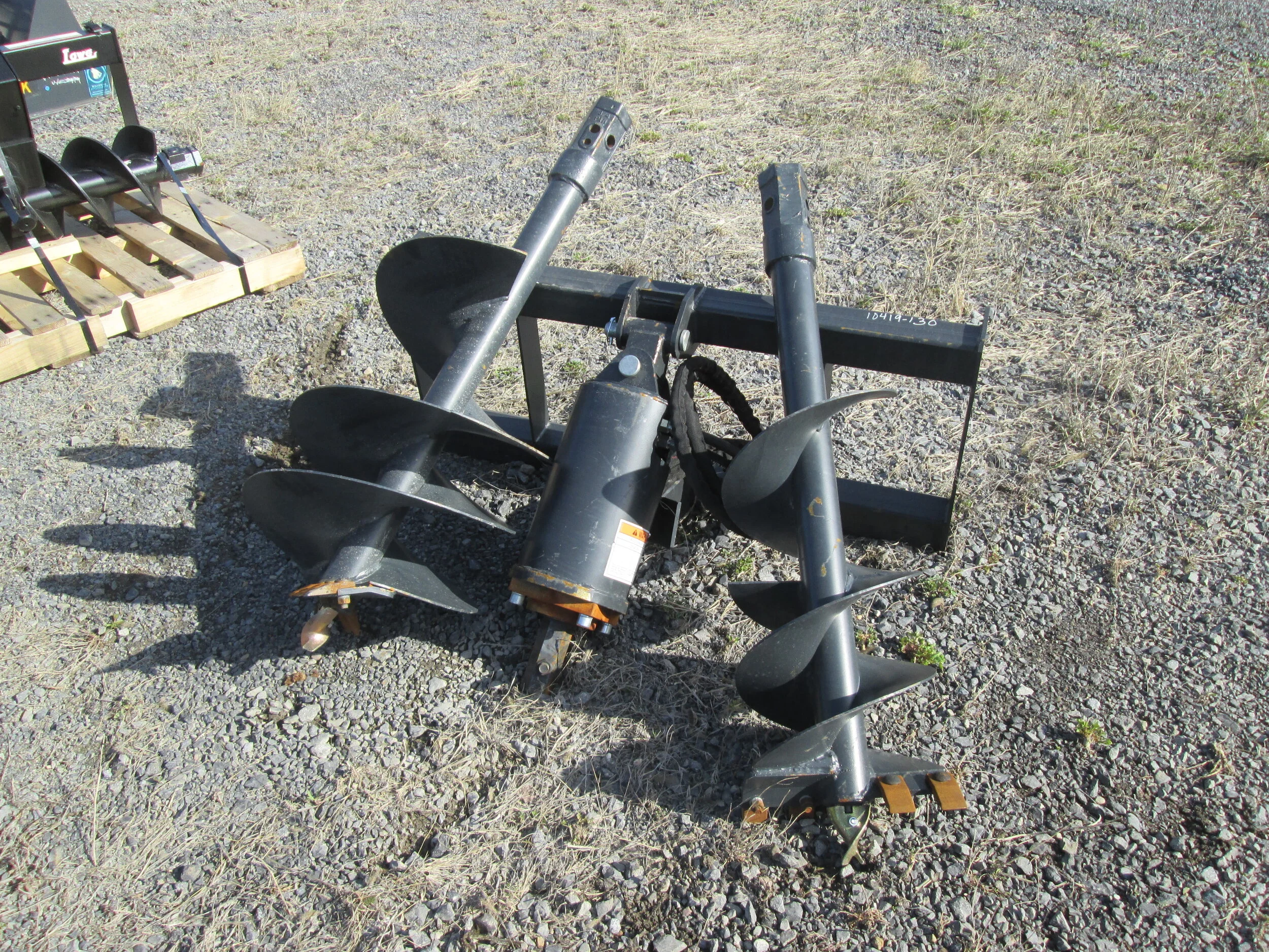 #312 - NEW CE 12" &amp; 18"Auger for Skid Steer/ Compact Tractor - REGULAR PRICE $2,098.95 CASH OR WIRE TRANSFER PRICE IS